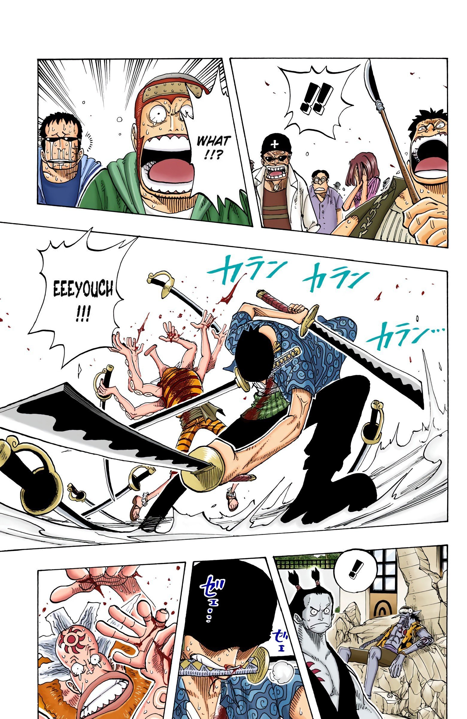 One Piece Colored Manga