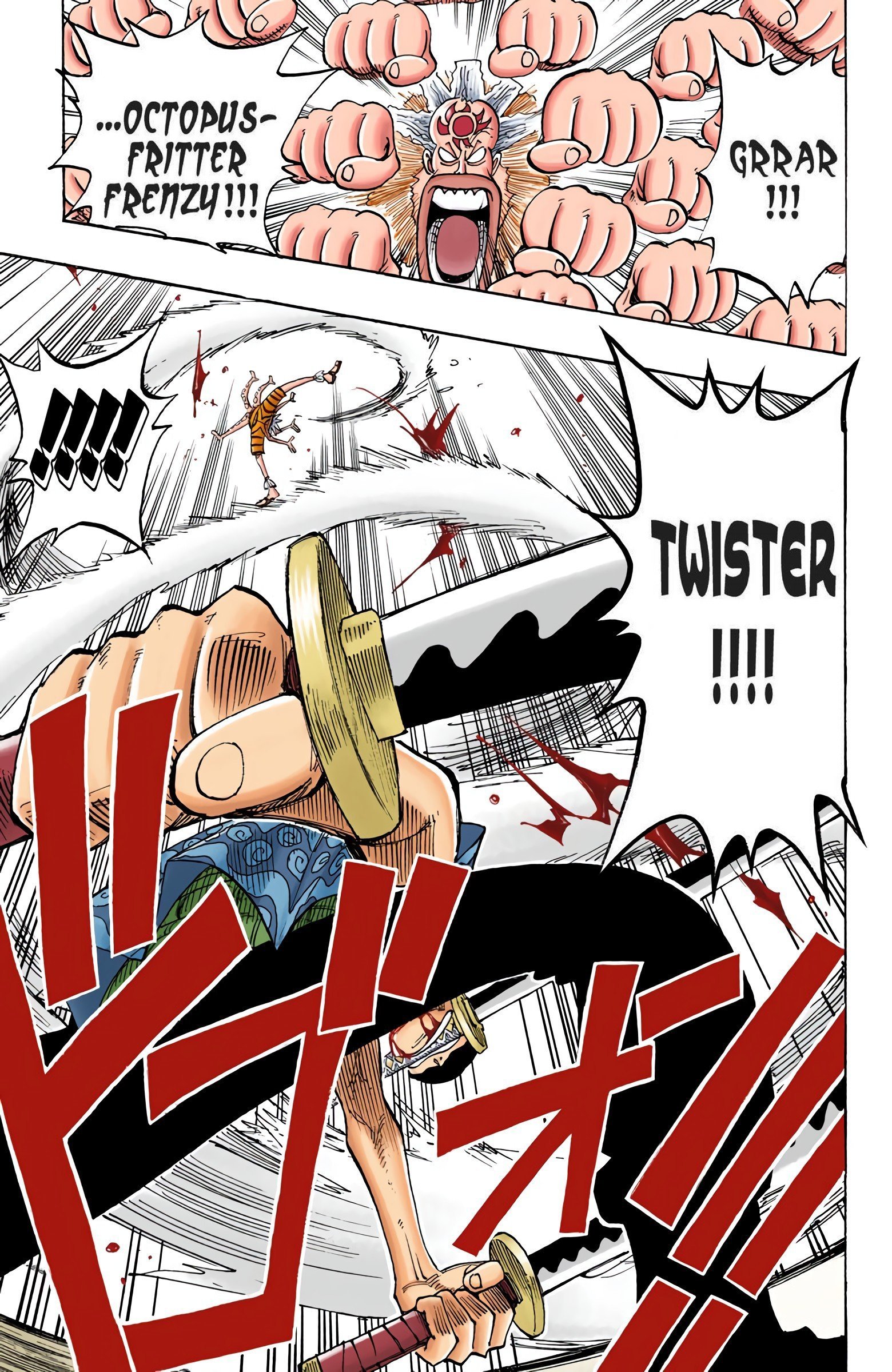 One Piece Colored Manga