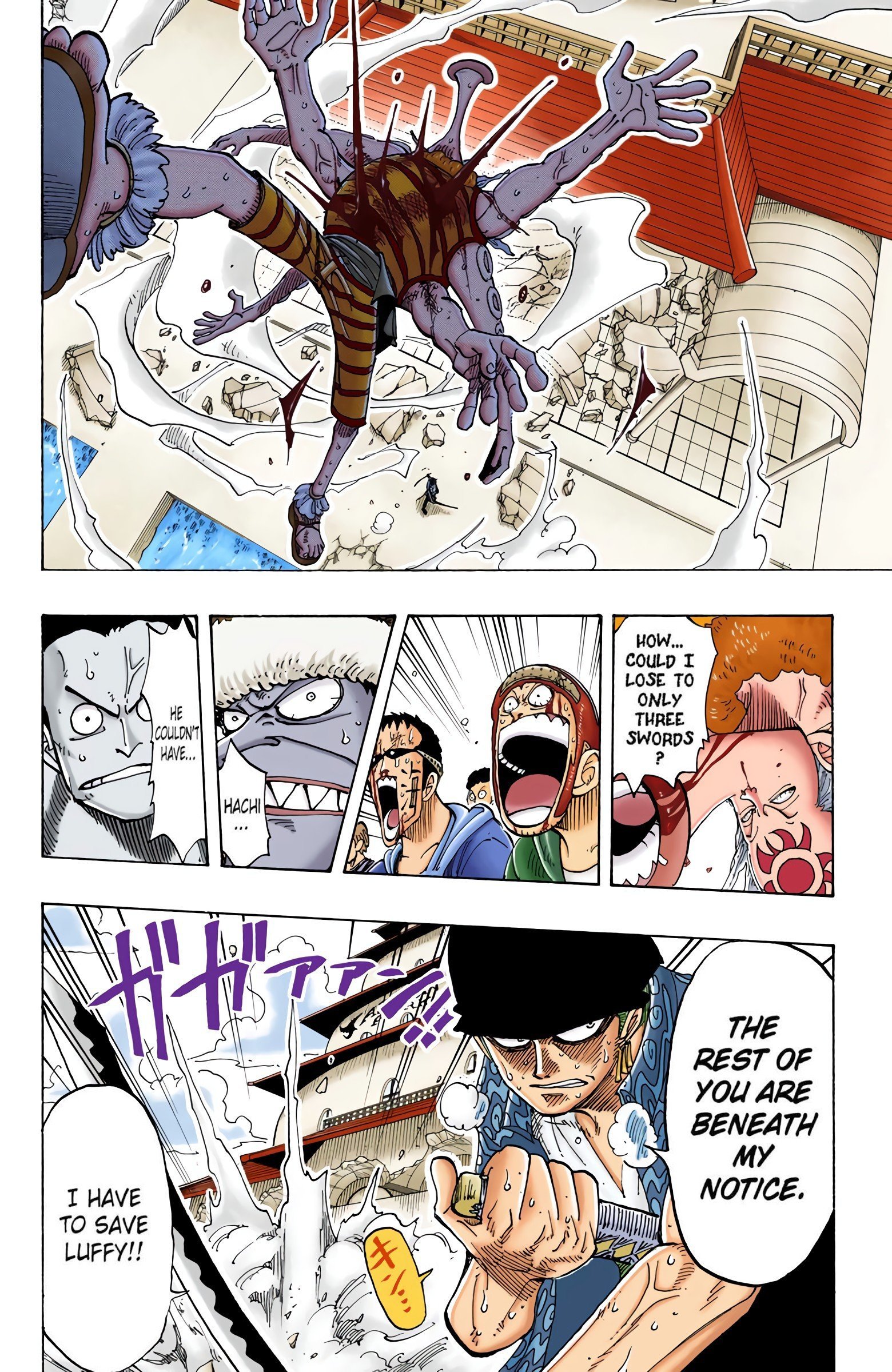 One Piece Colored Manga