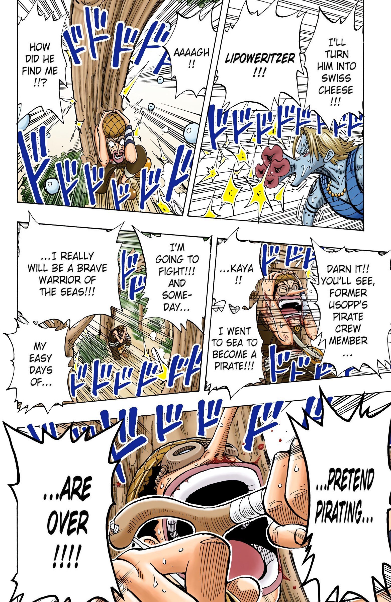 One Piece Colored Manga