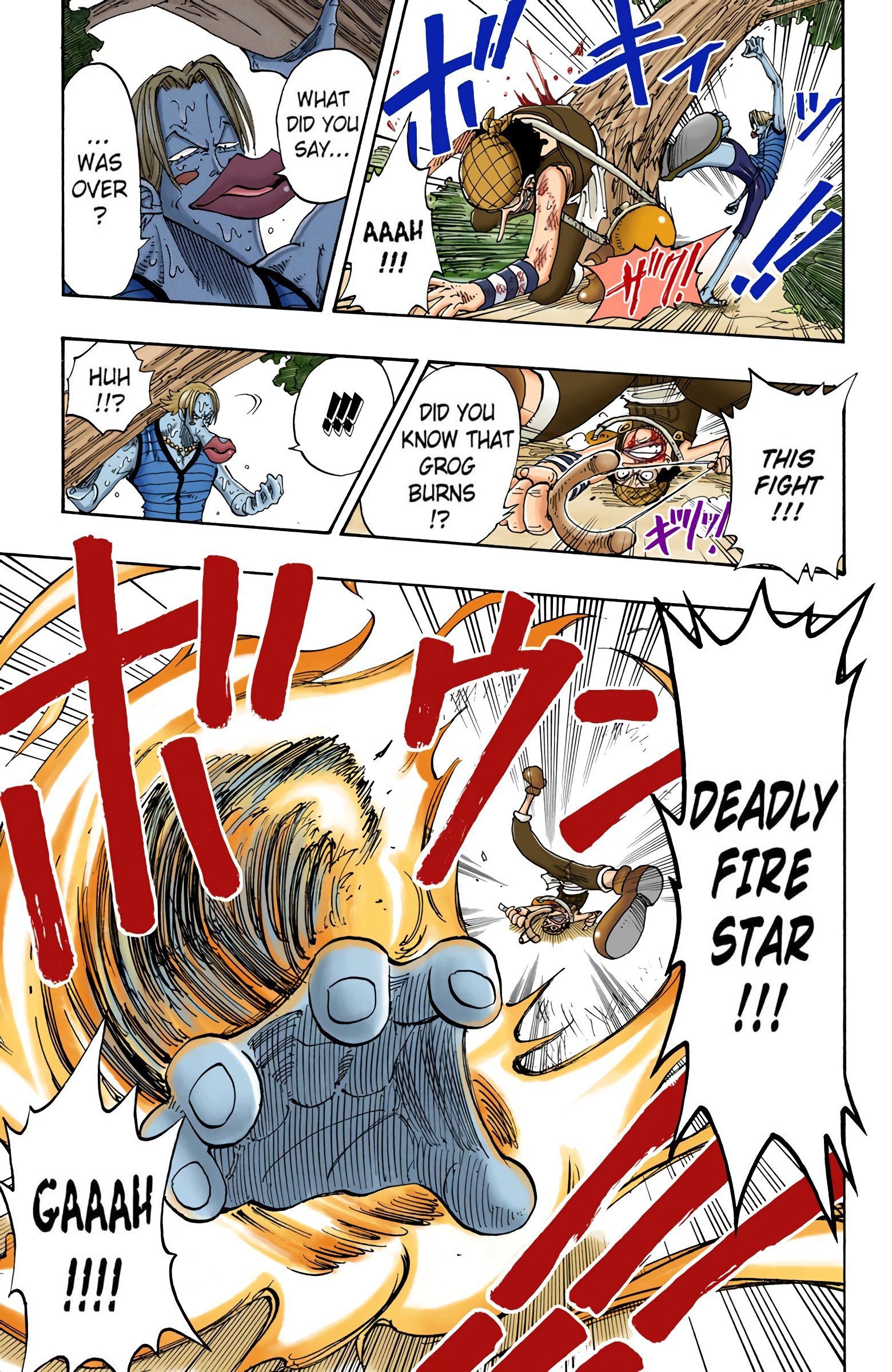 One Piece Colored Manga