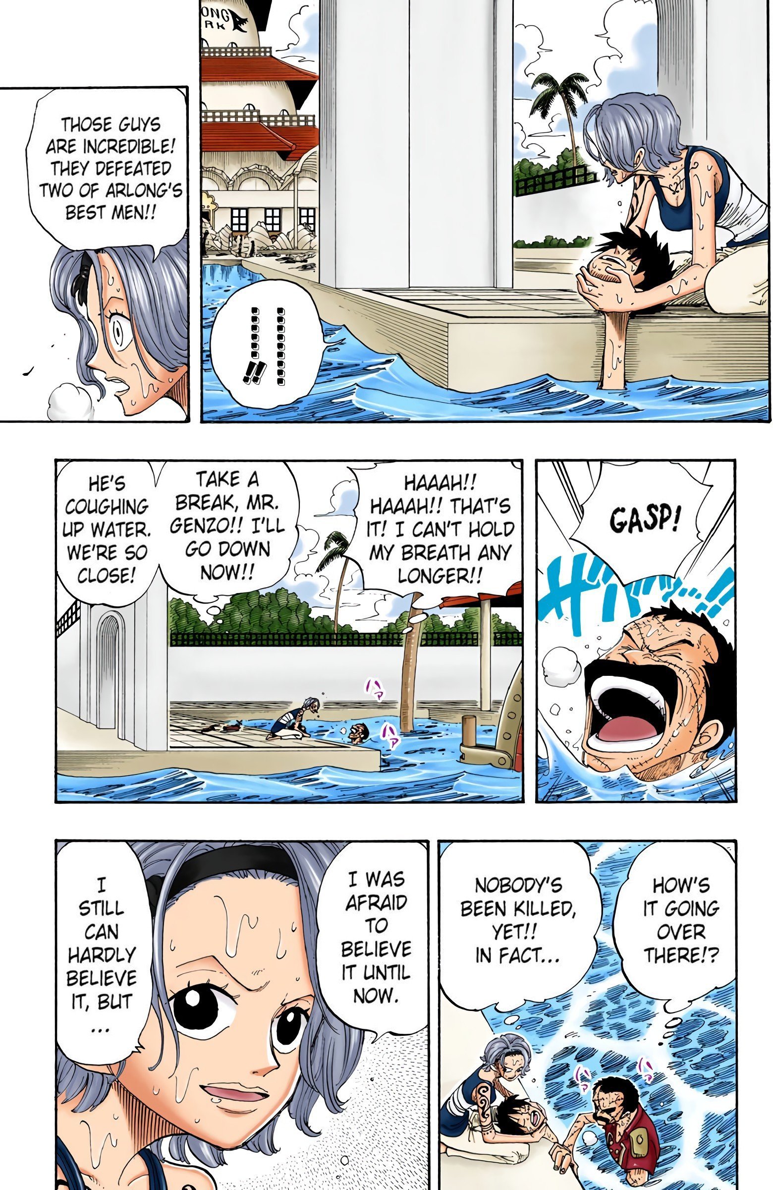 One Piece Colored Manga