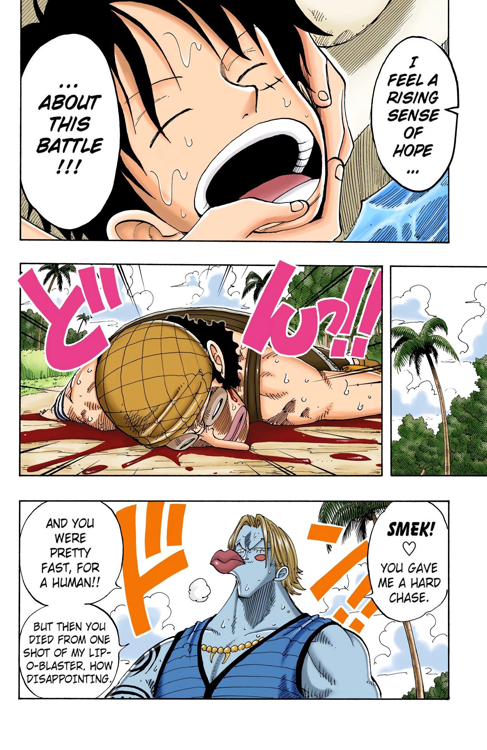 One Piece Colored Manga