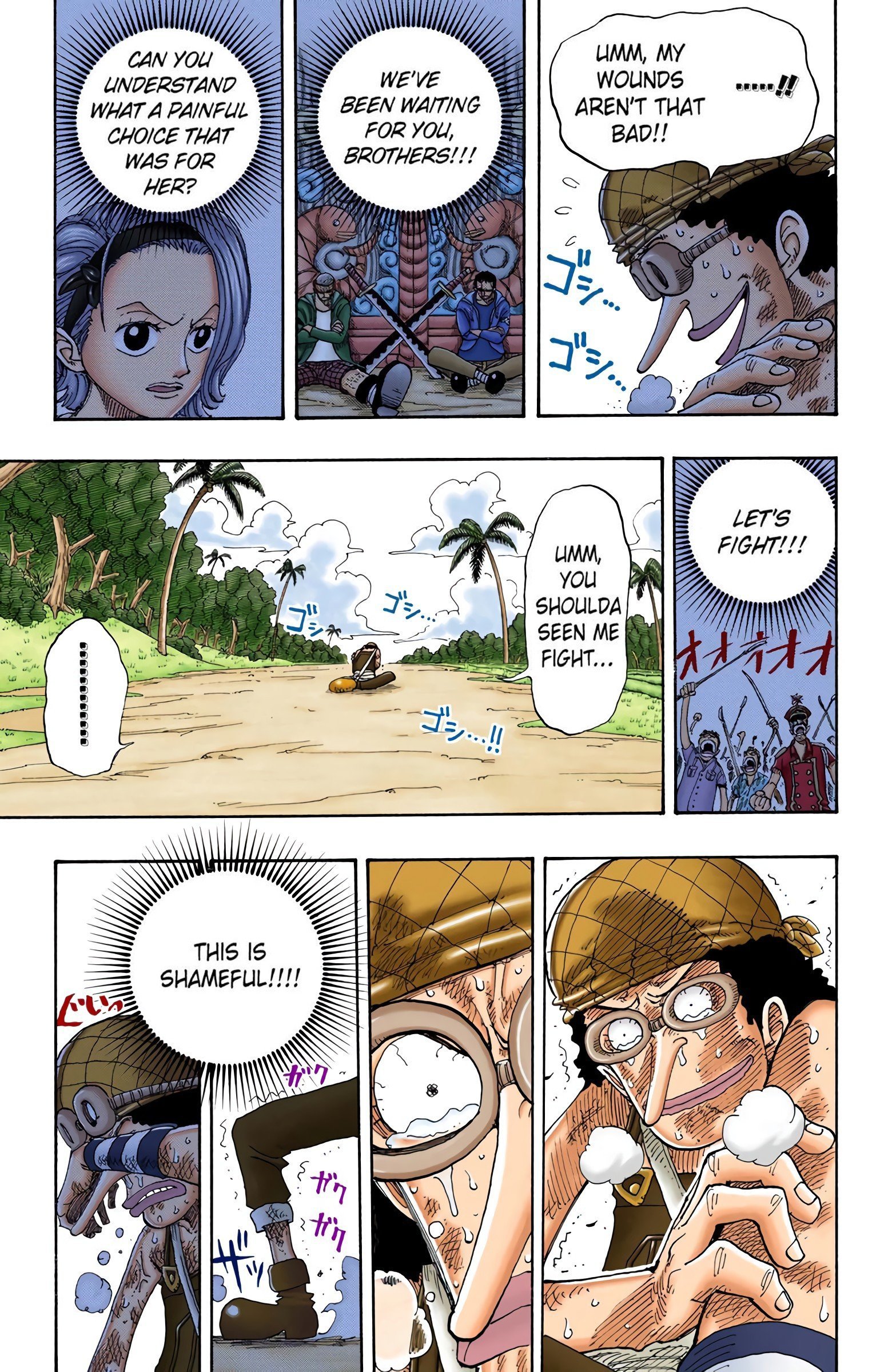 One Piece Colored Manga