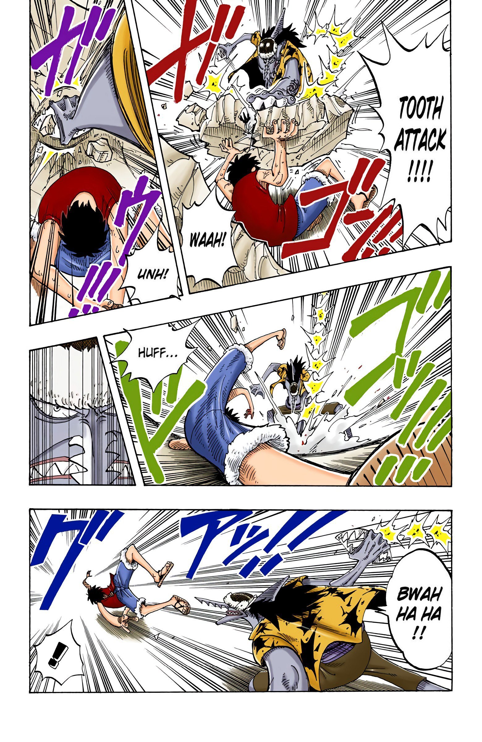 One Piece Colored Manga