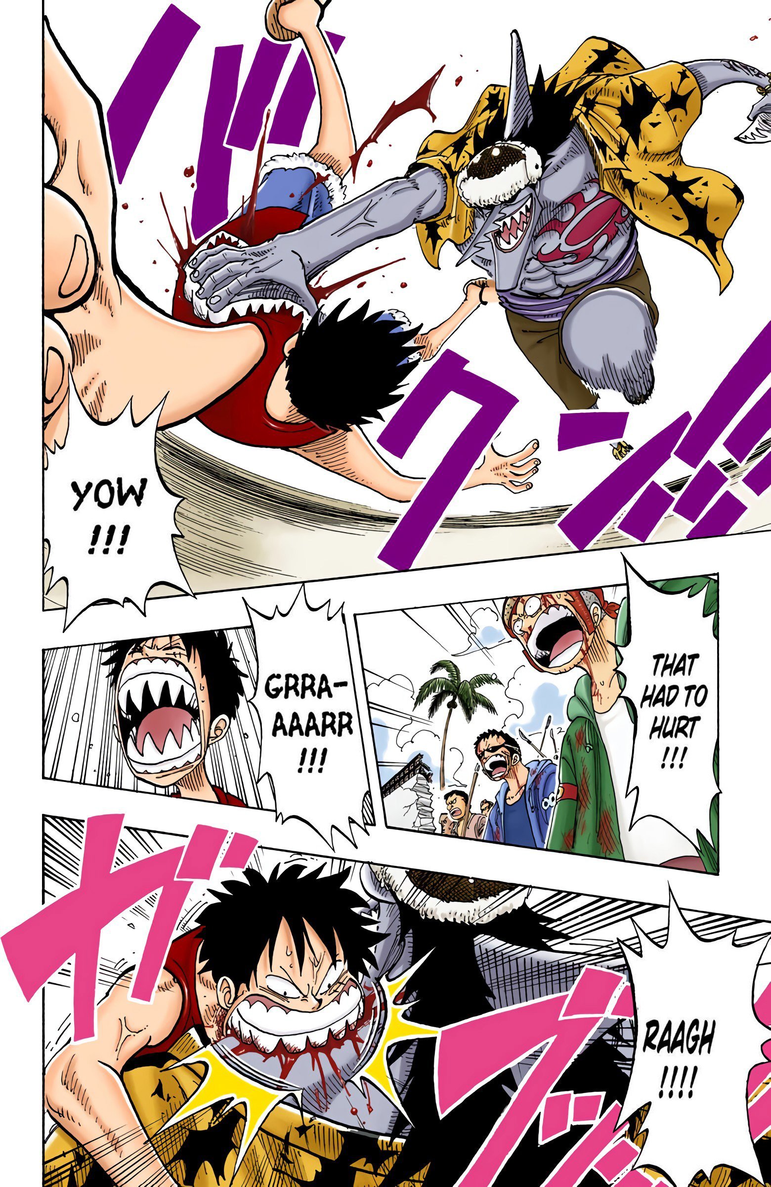 One Piece Colored Manga