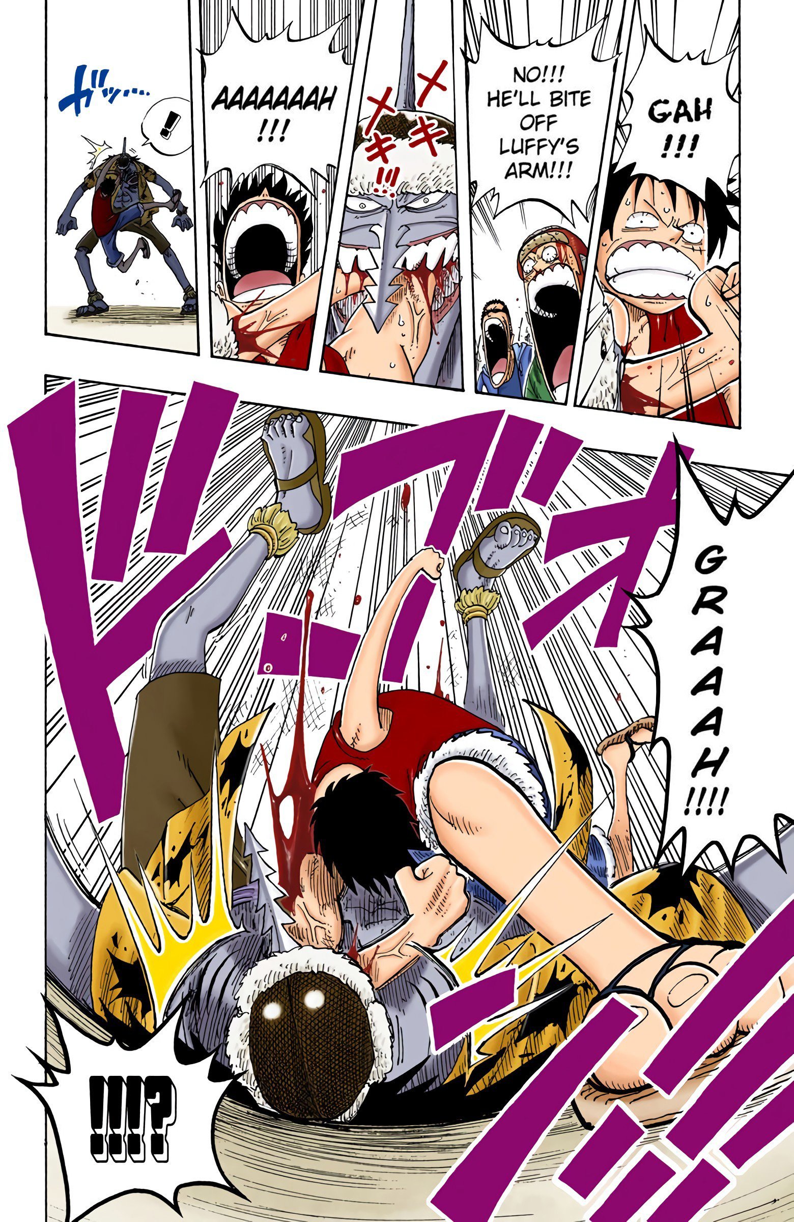 One Piece Colored Manga