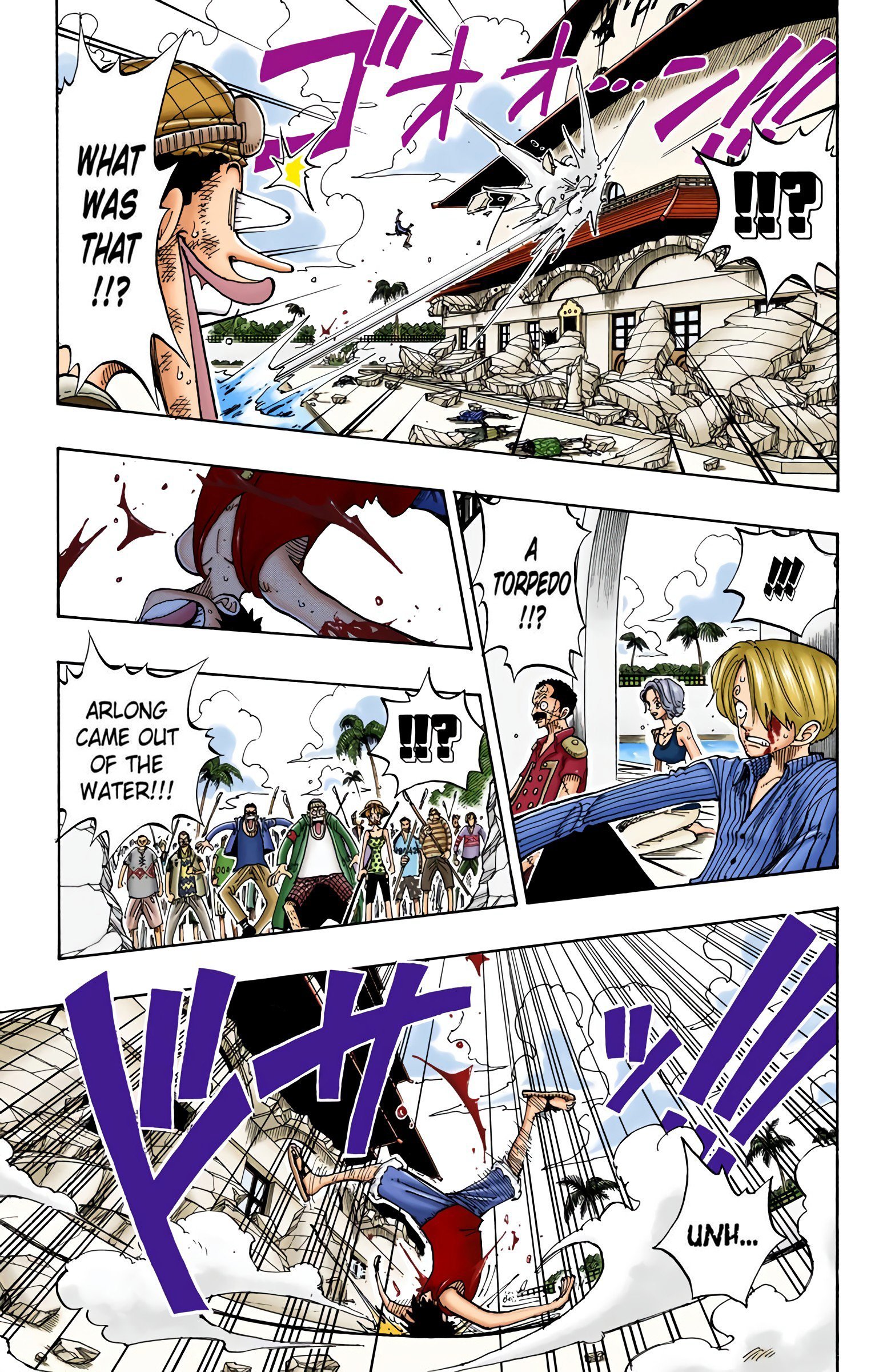 One Piece Colored Manga