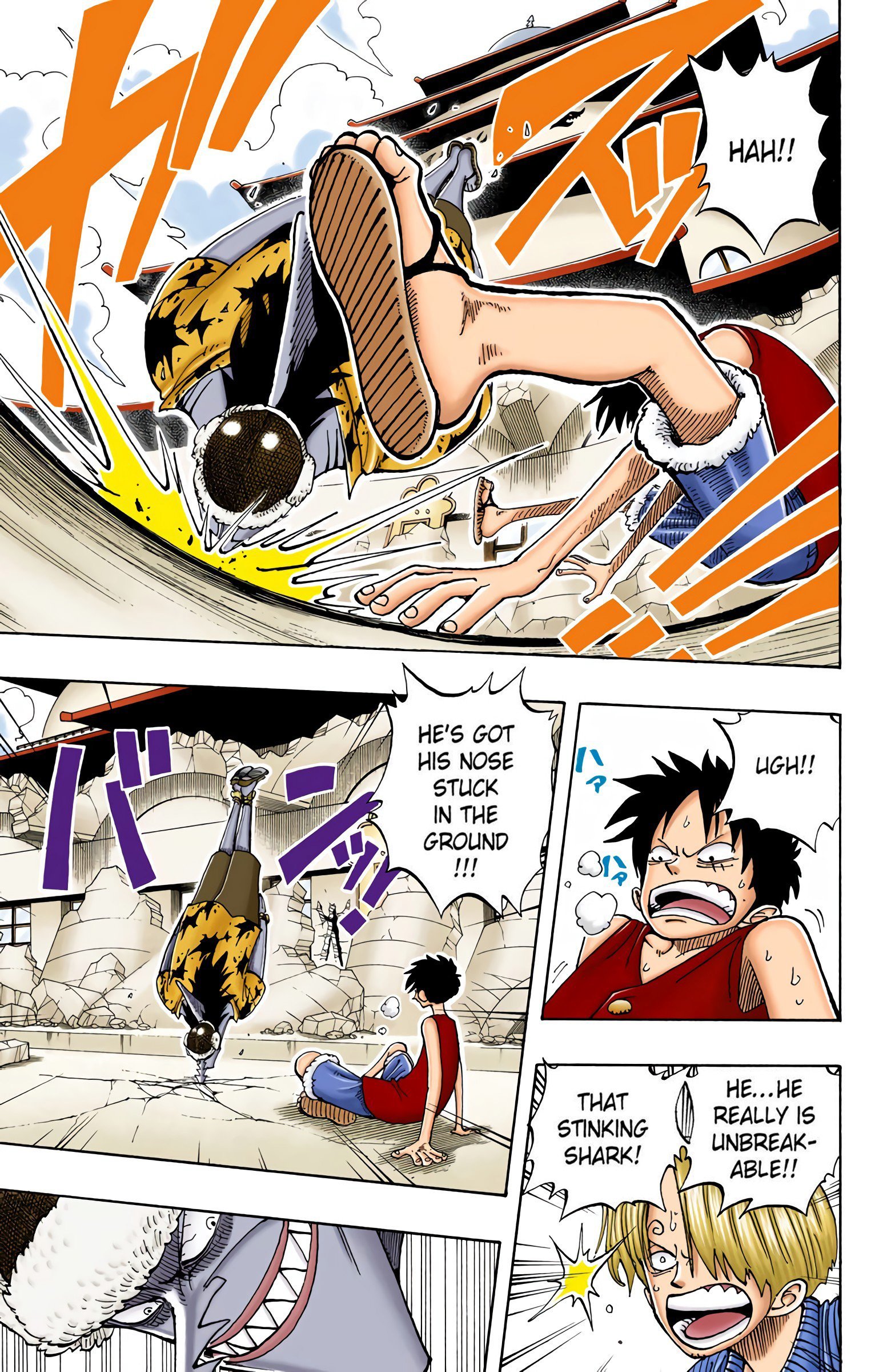 One Piece Colored Manga