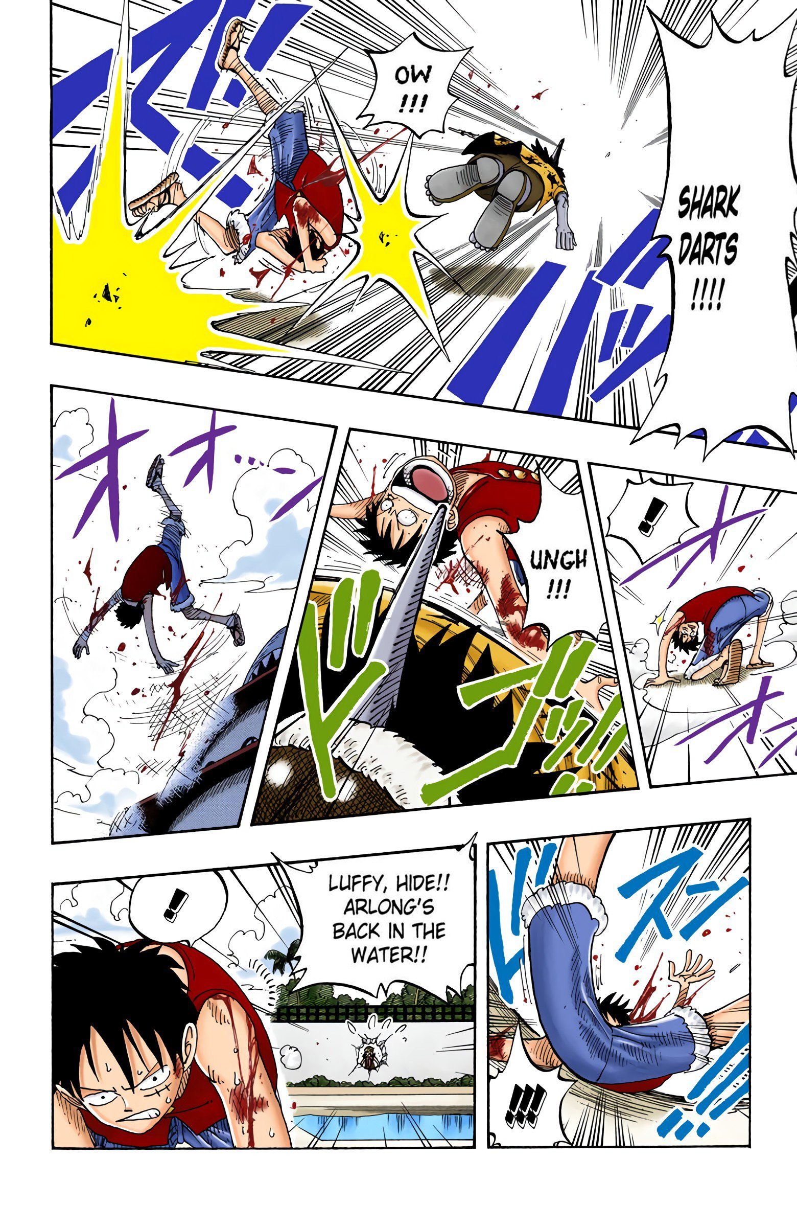 One Piece Colored Manga