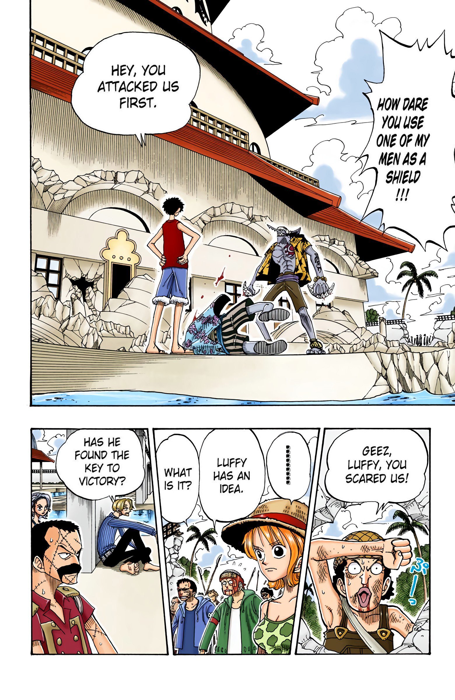 One Piece Colored Manga