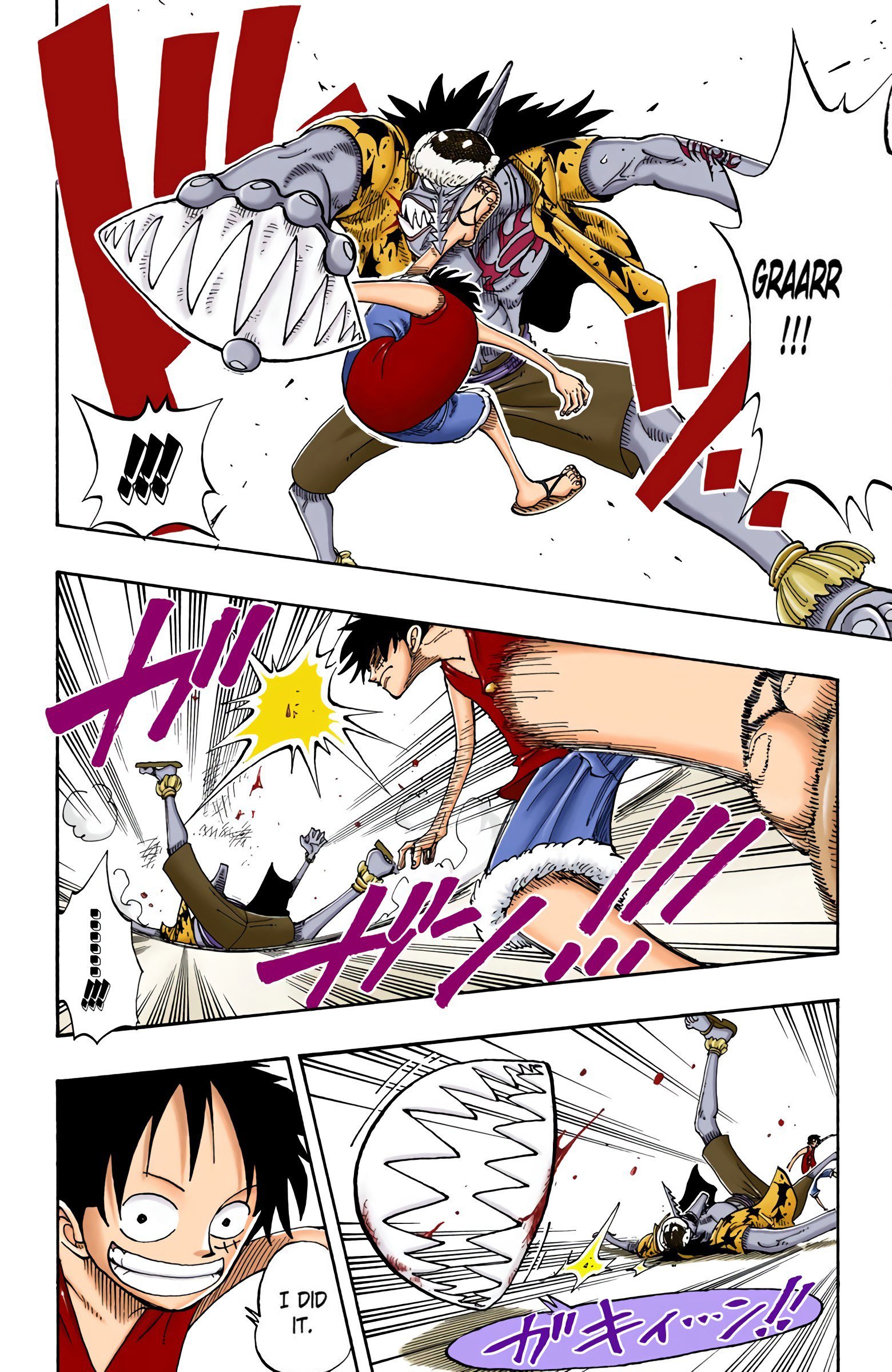 One Piece Colored Manga