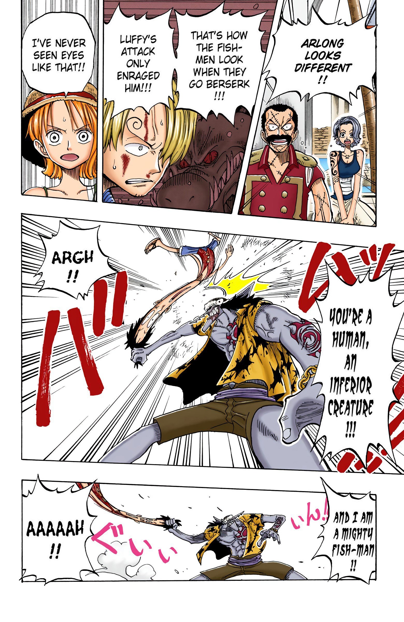 One Piece Colored Manga