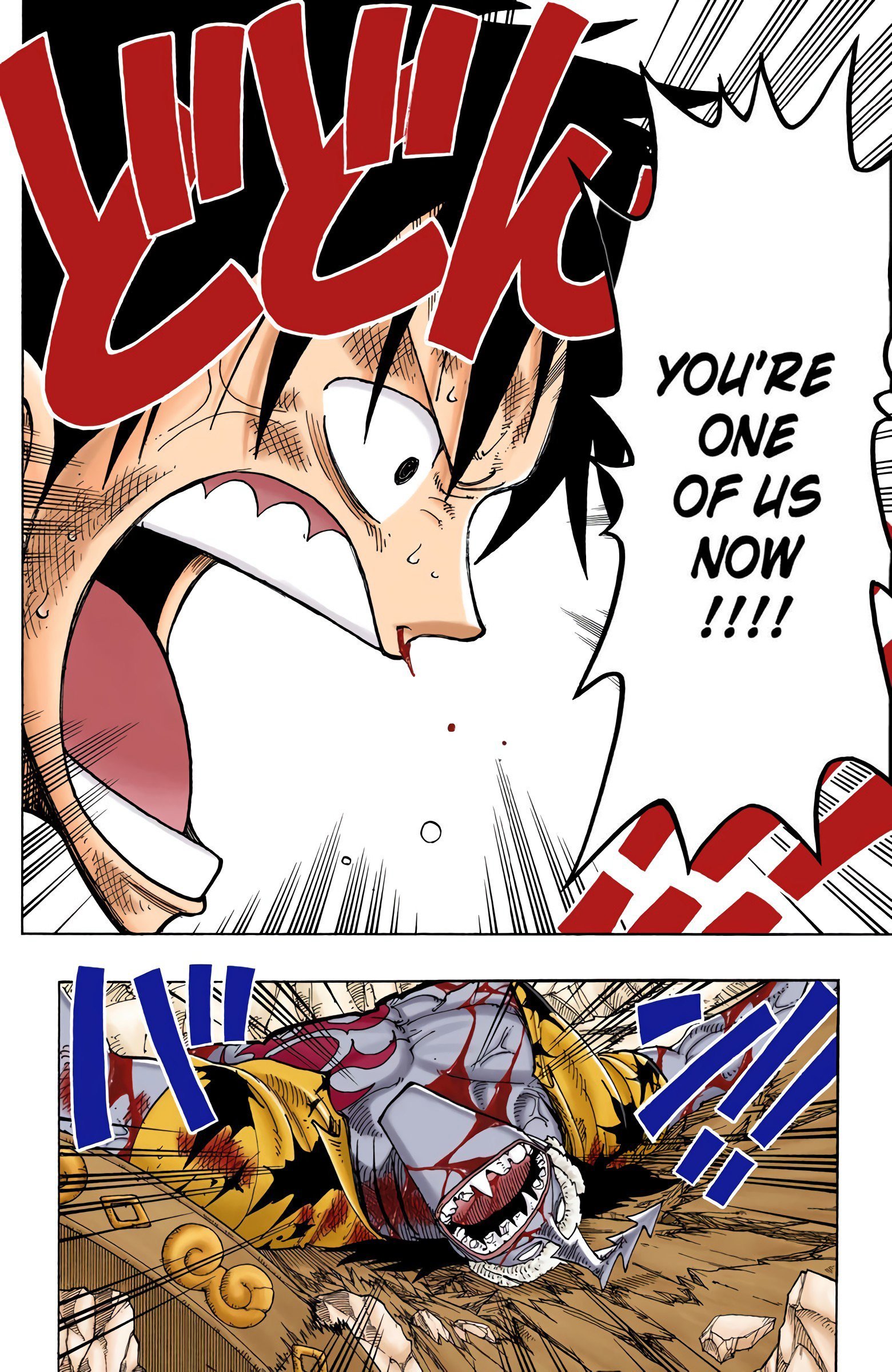 One Piece Colored Manga