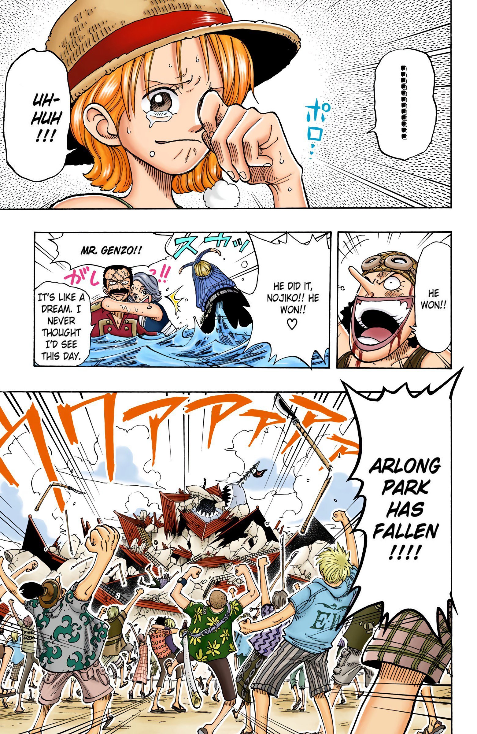 One Piece Colored Manga