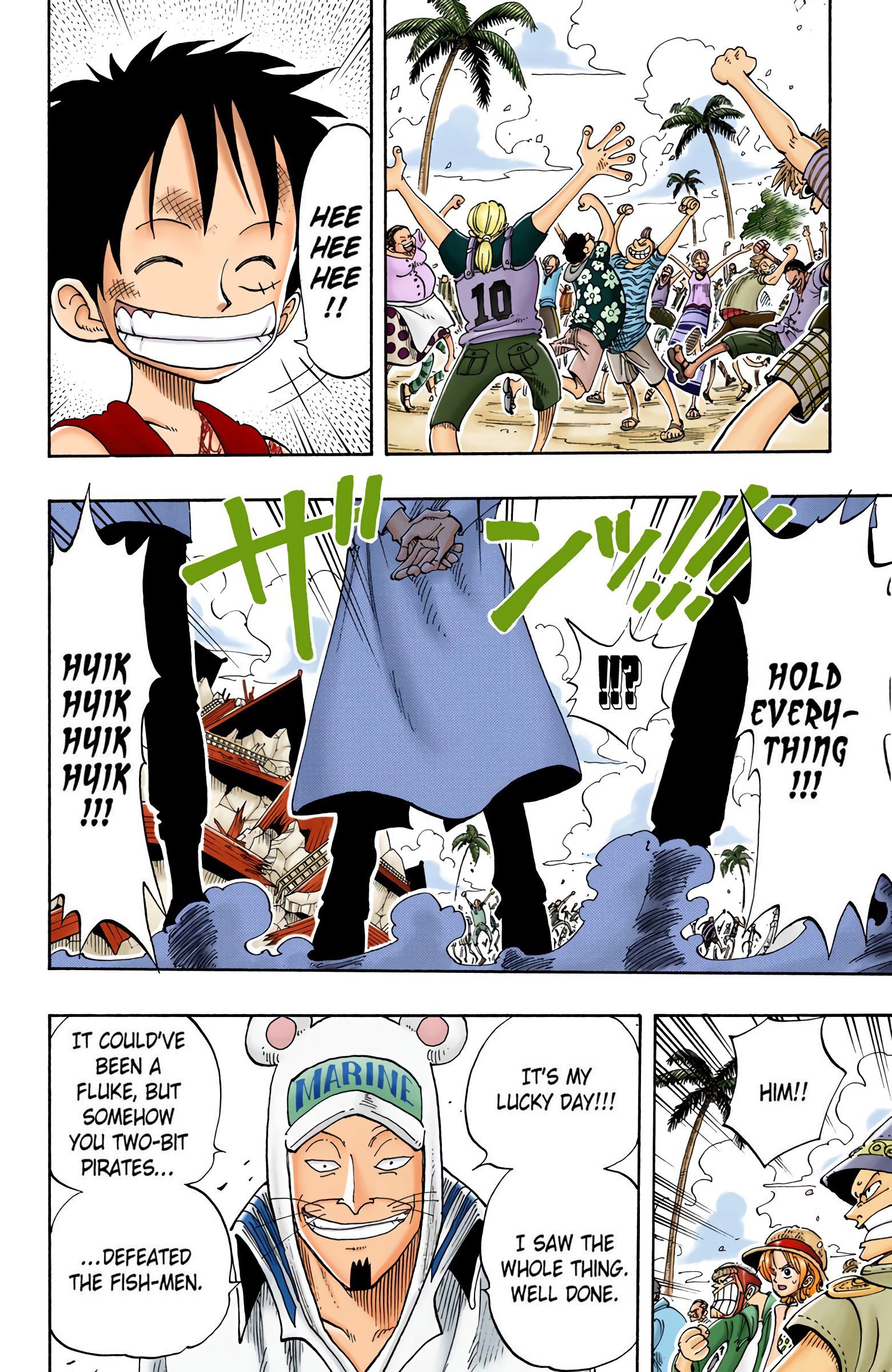 One Piece Colored Manga