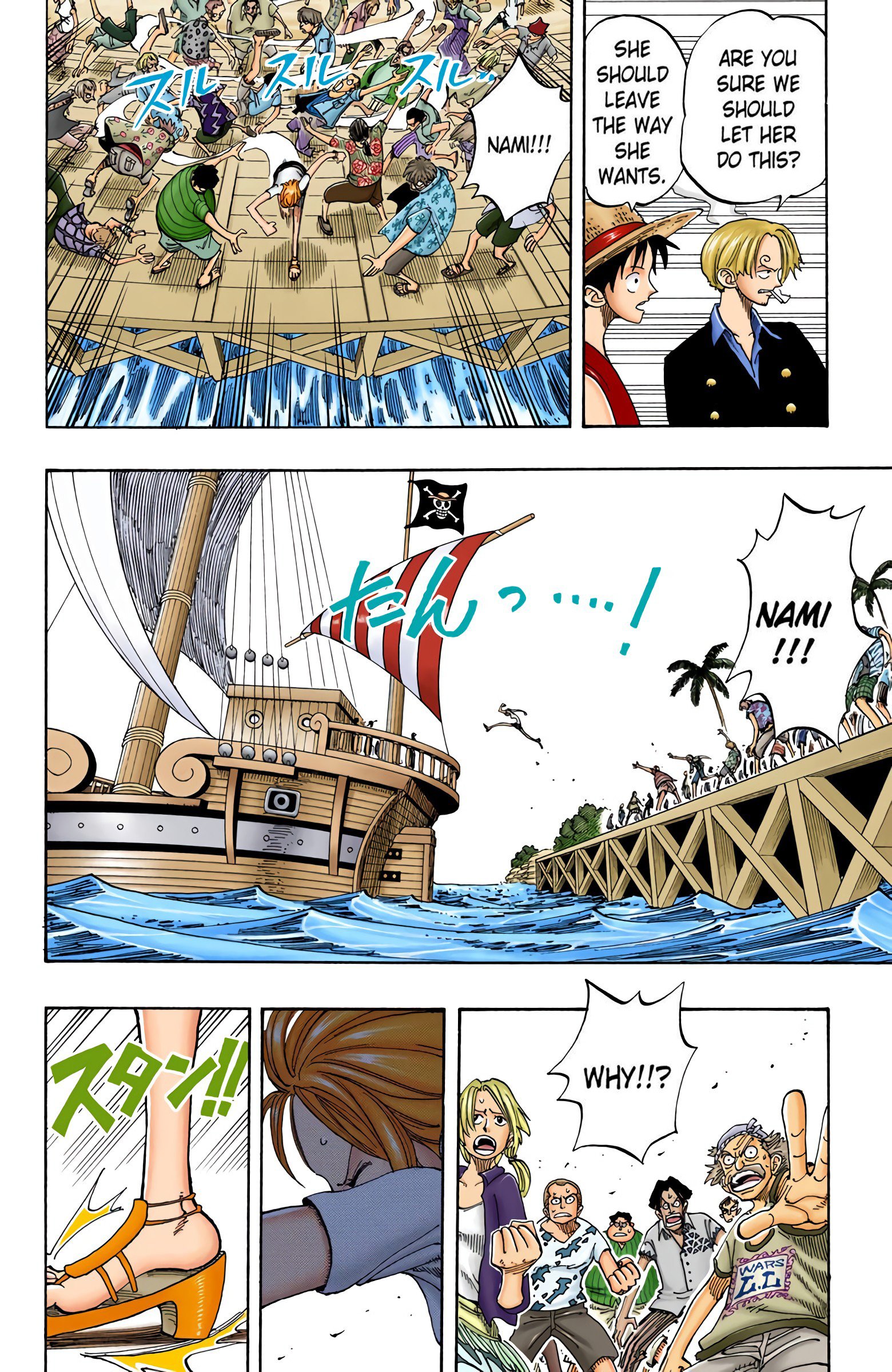 One Piece Colored Manga