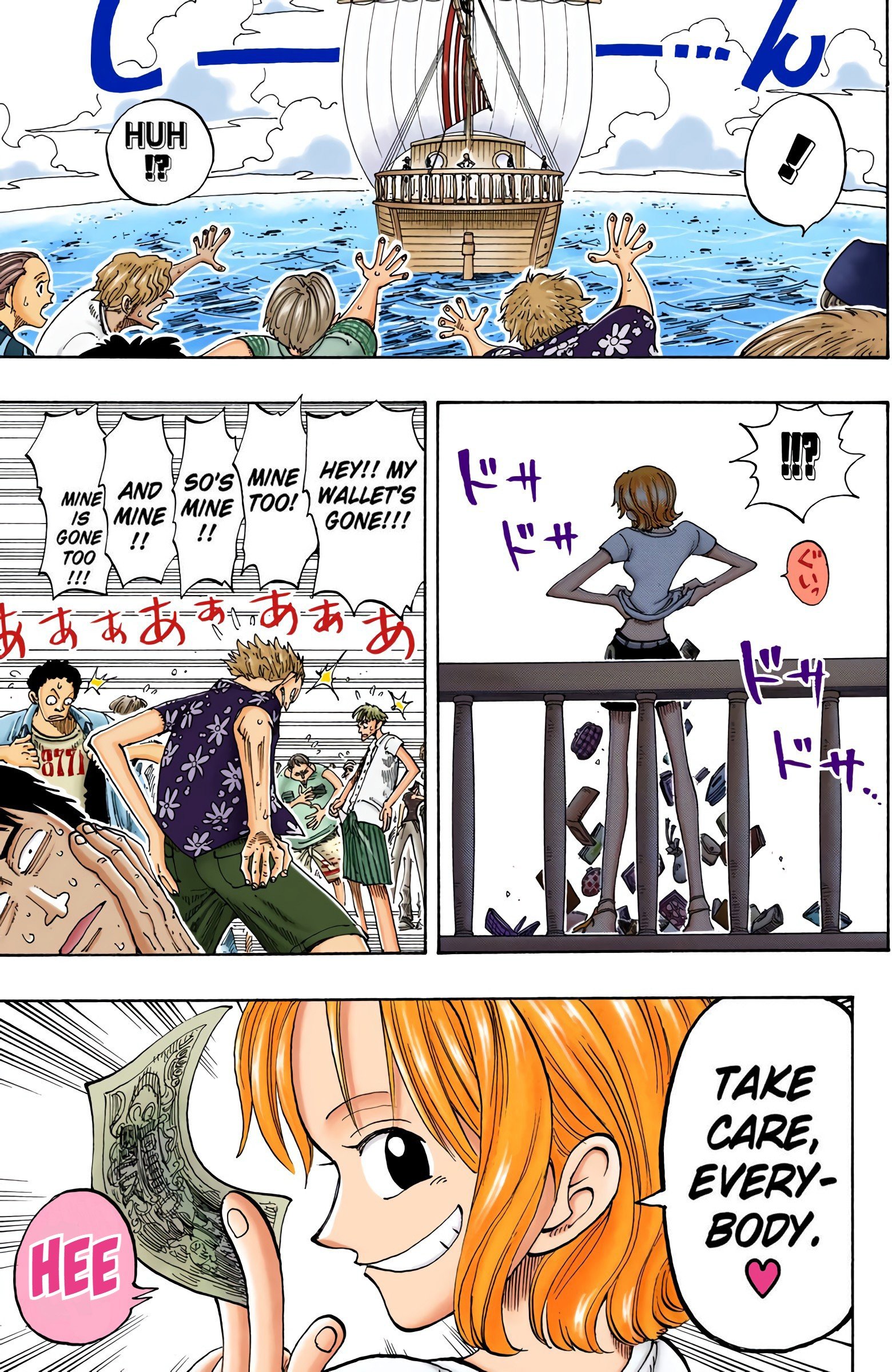 One Piece Colored Manga