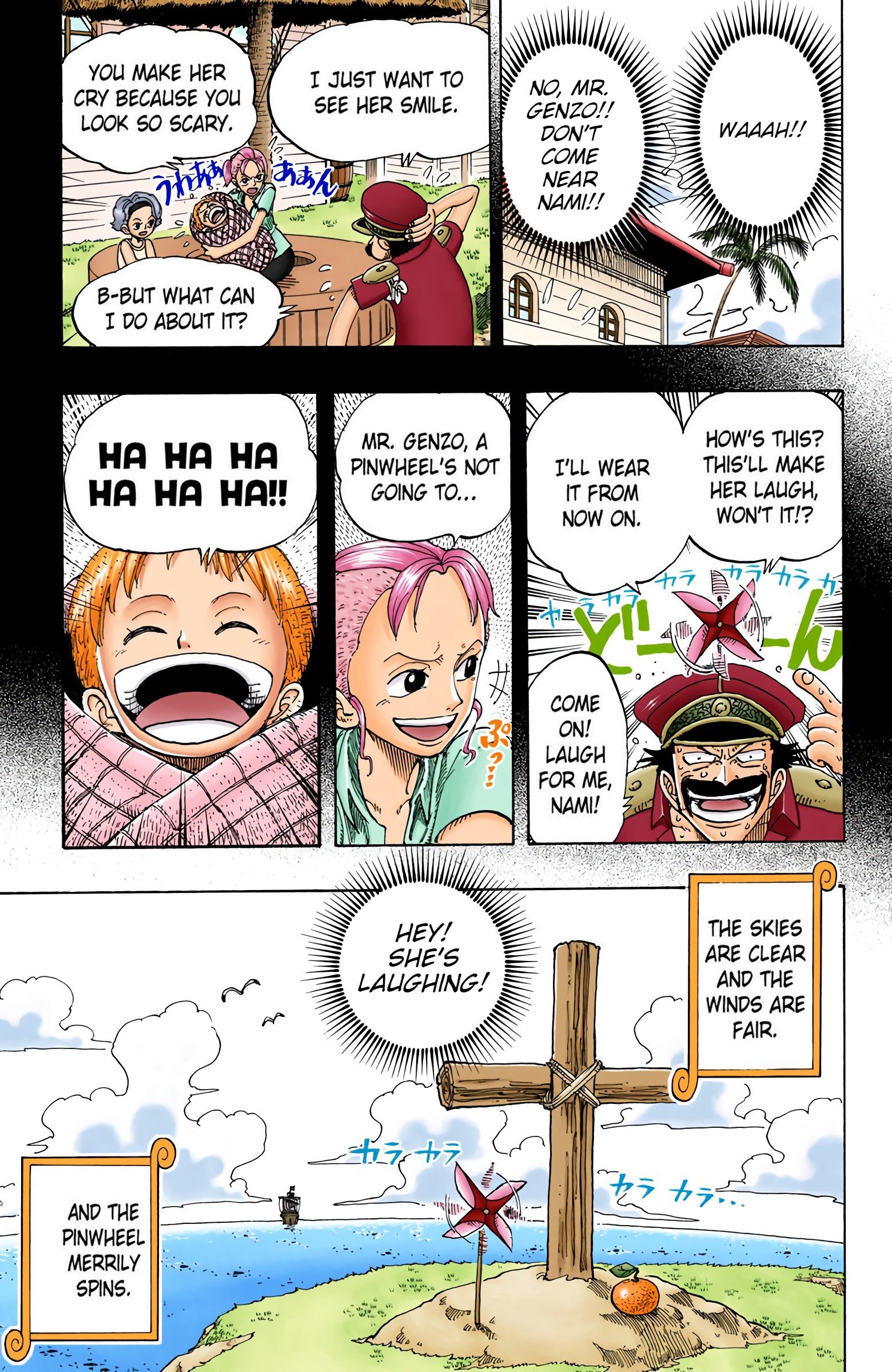 One Piece Colored Manga