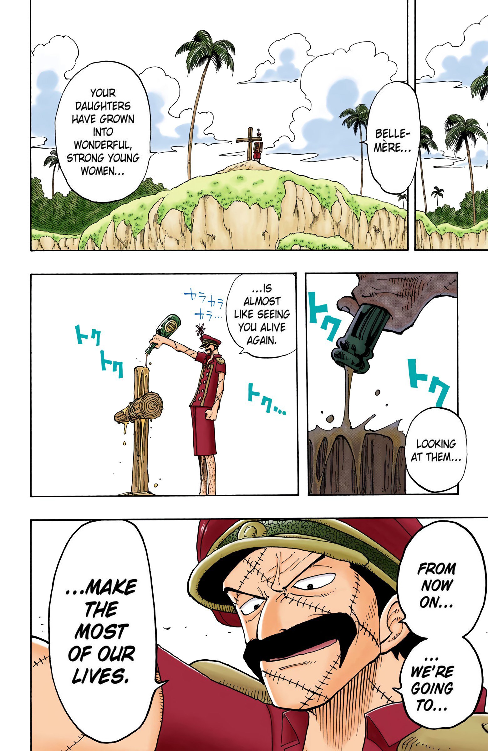 One Piece Colored Manga