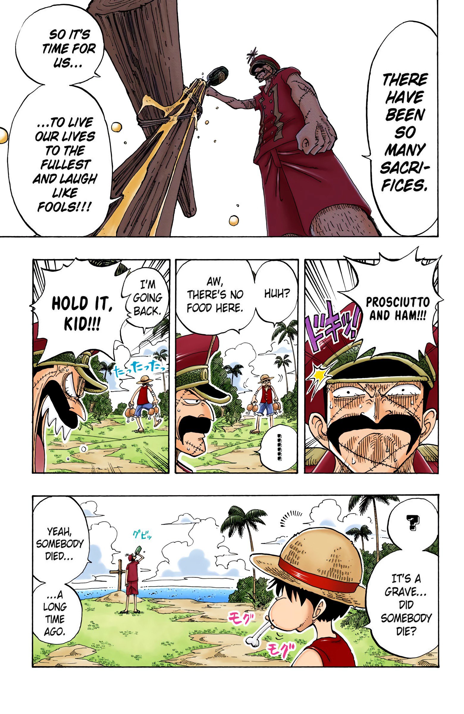 One Piece Colored Manga