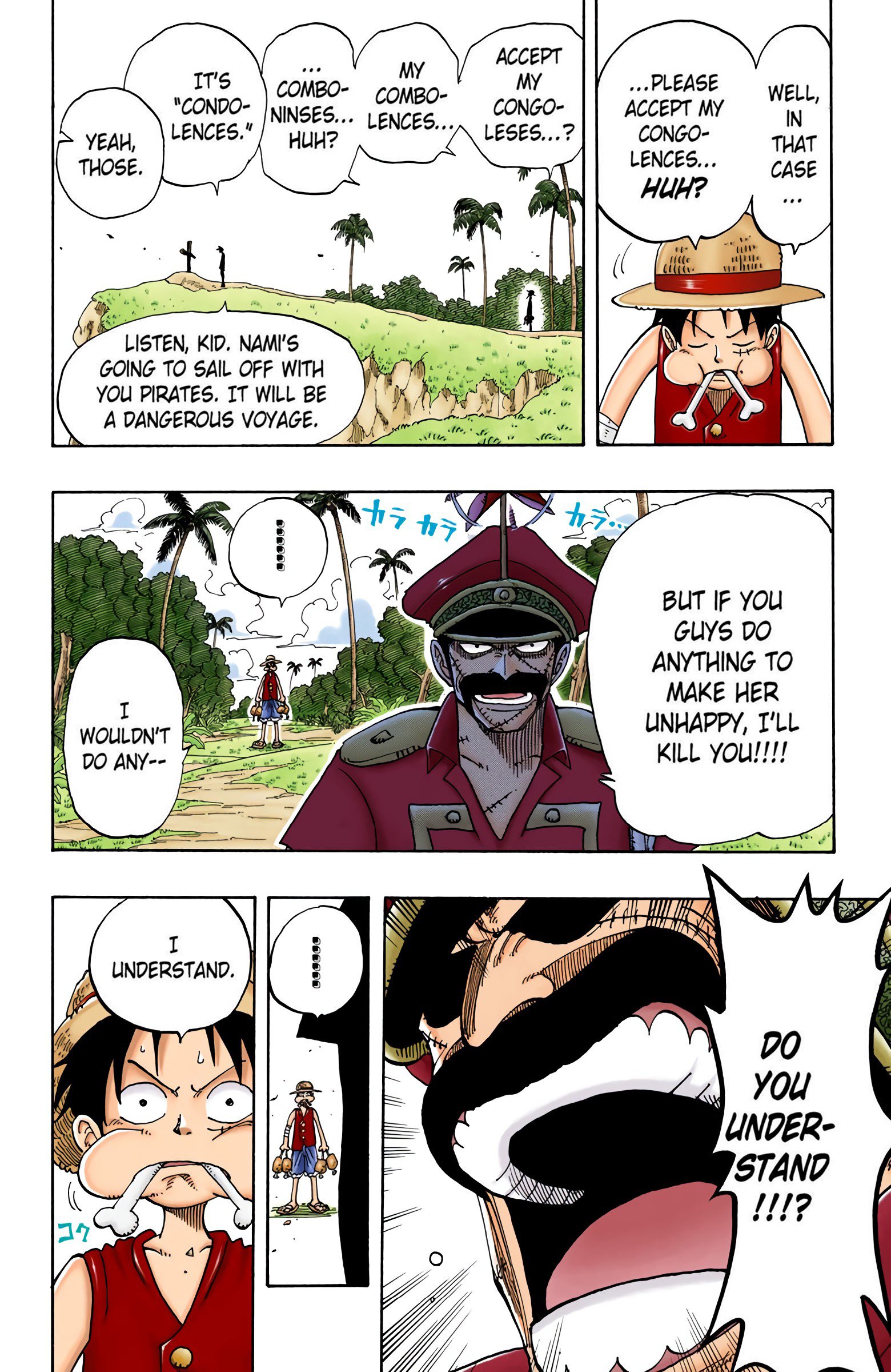 One Piece Colored Manga