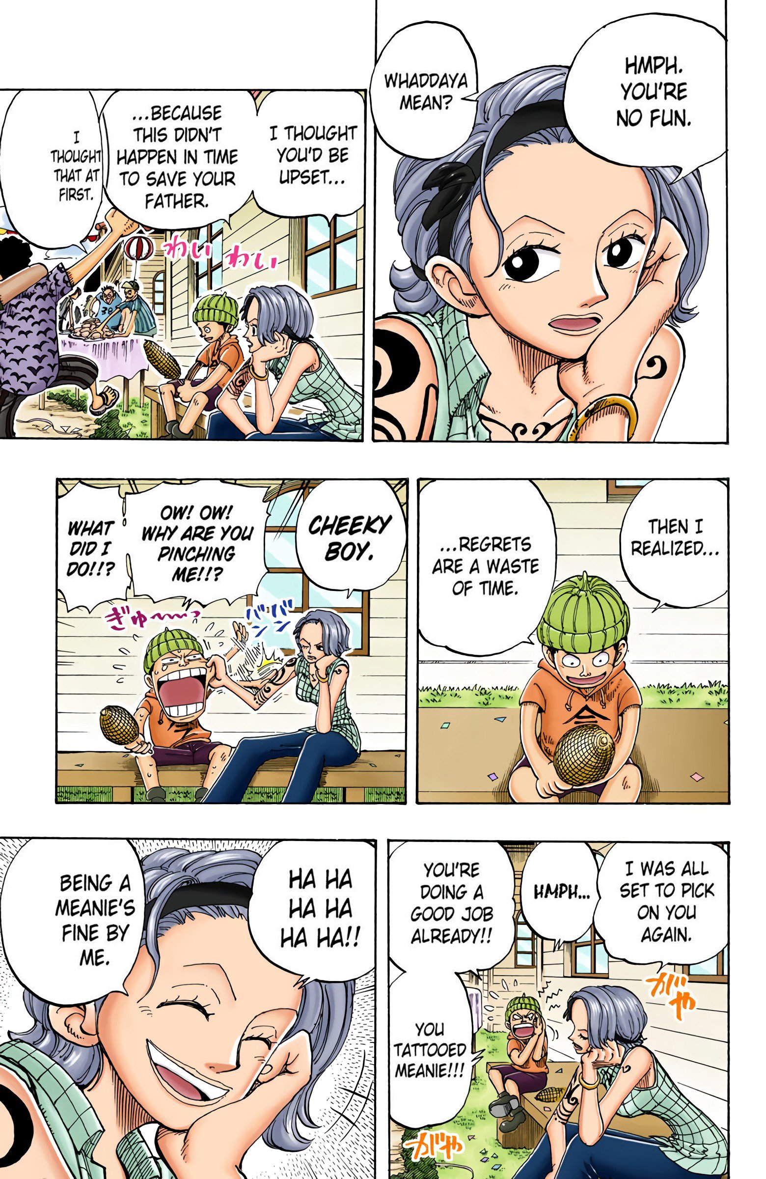 One Piece Colored Manga