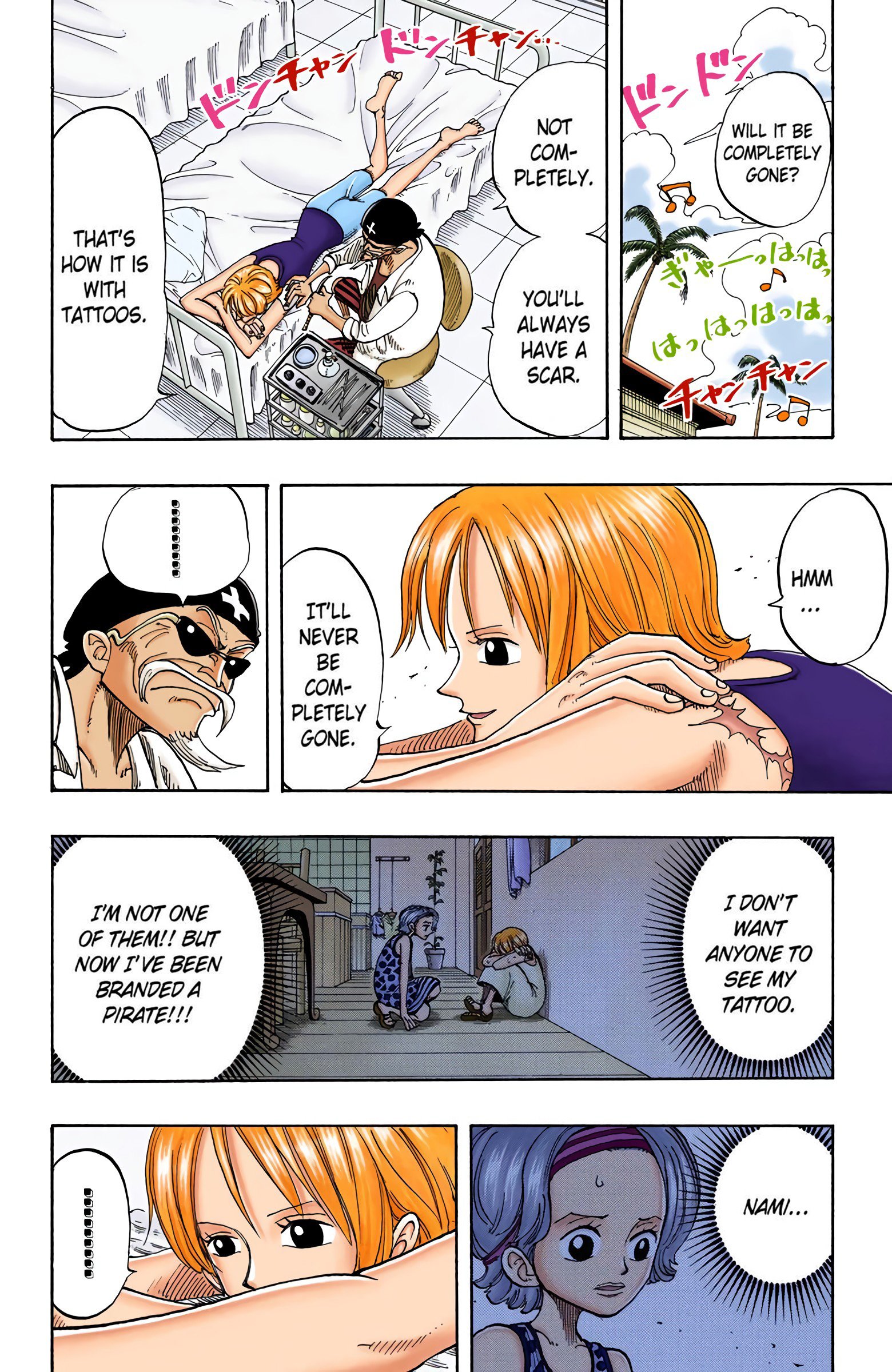 One Piece Colored Manga