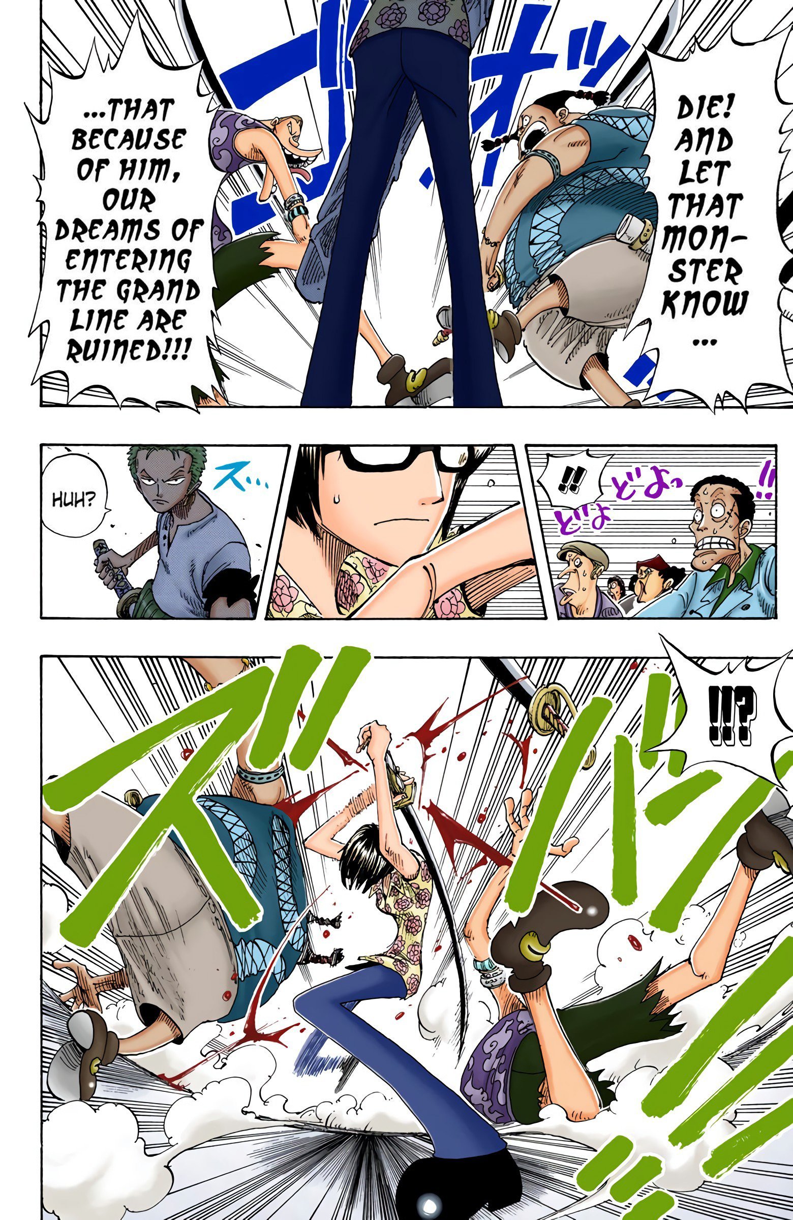 One Piece Colored Manga