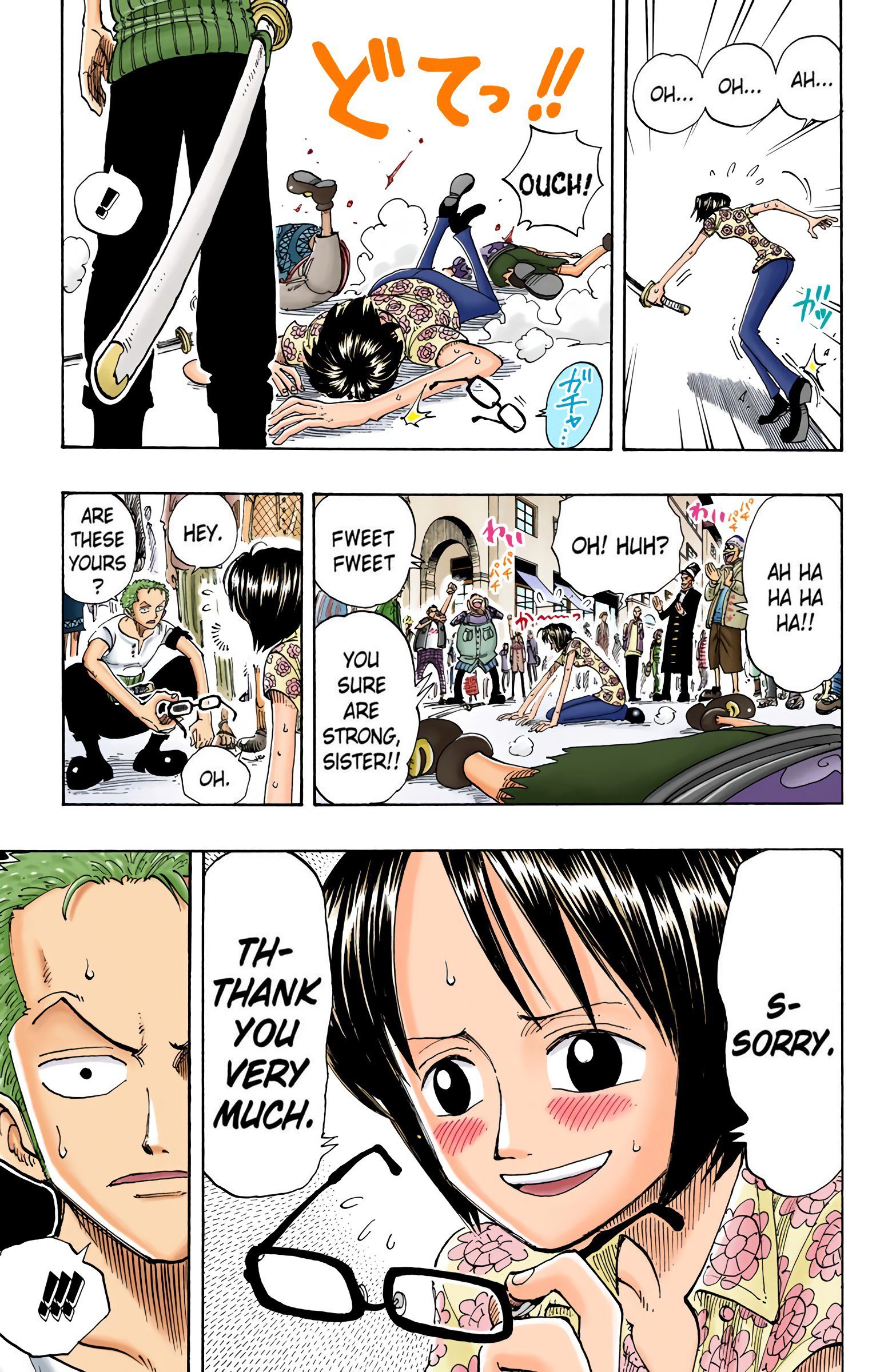 One Piece Colored Manga