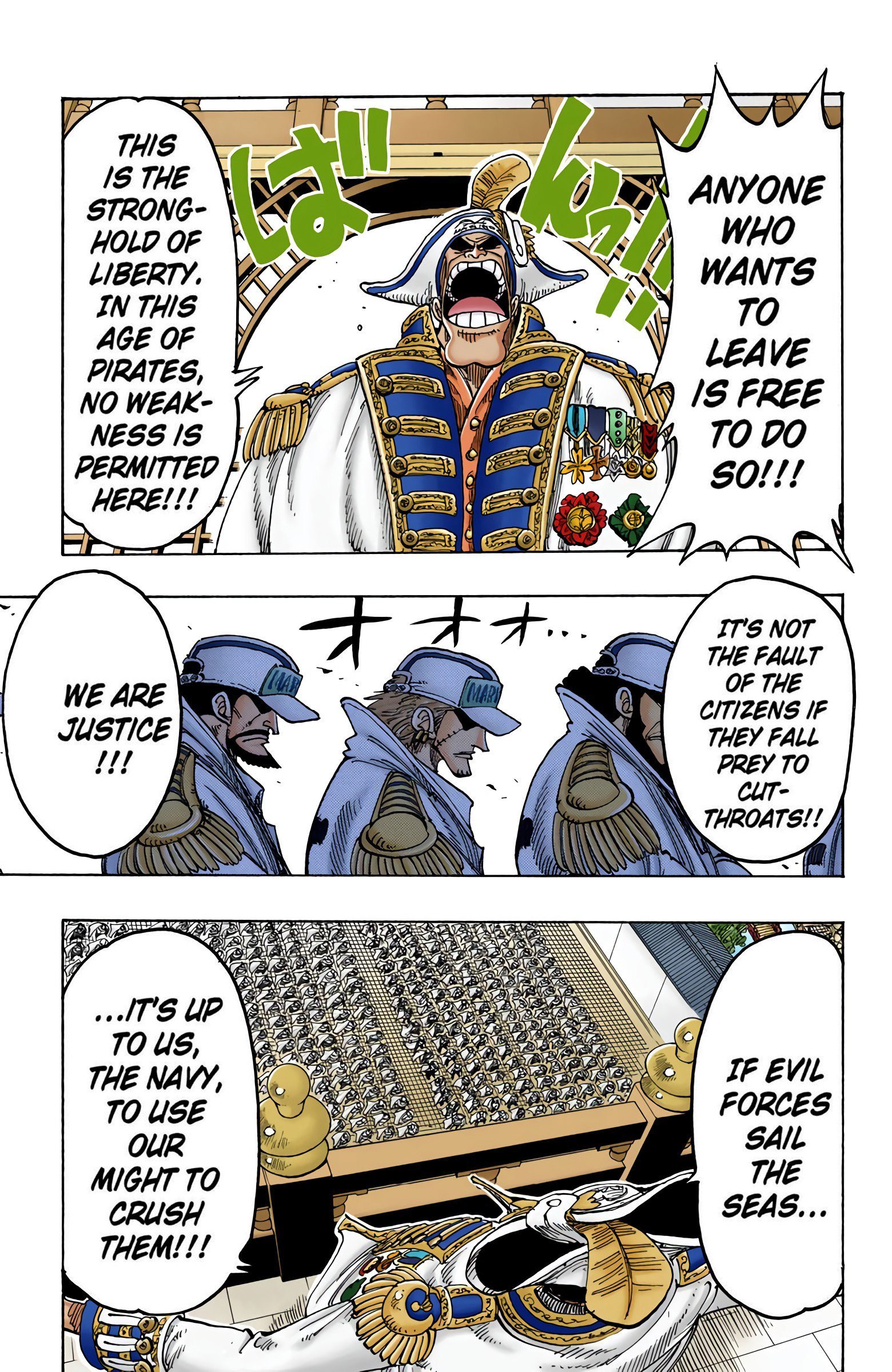 One Piece Colored Manga