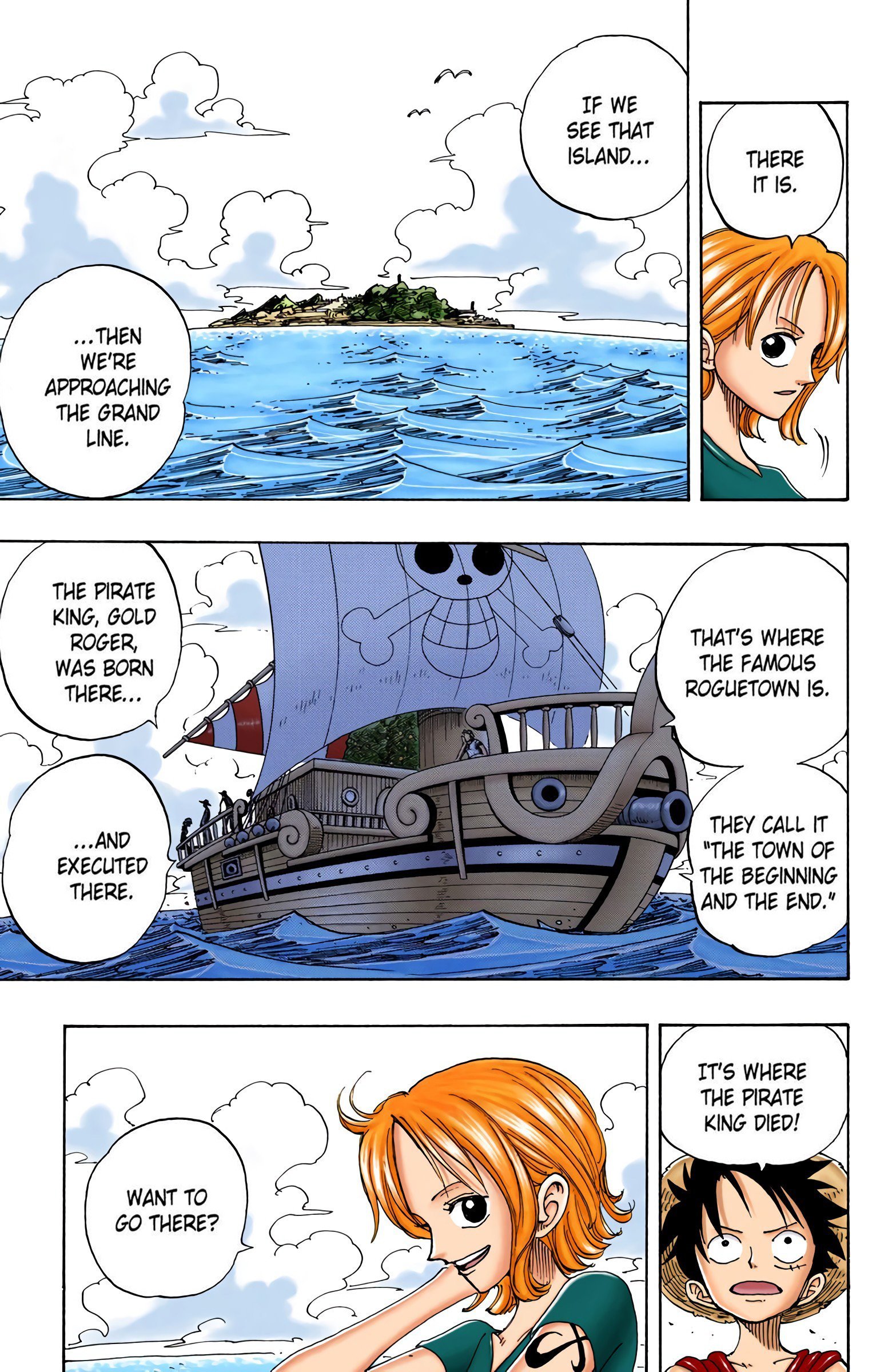 One Piece Colored Manga