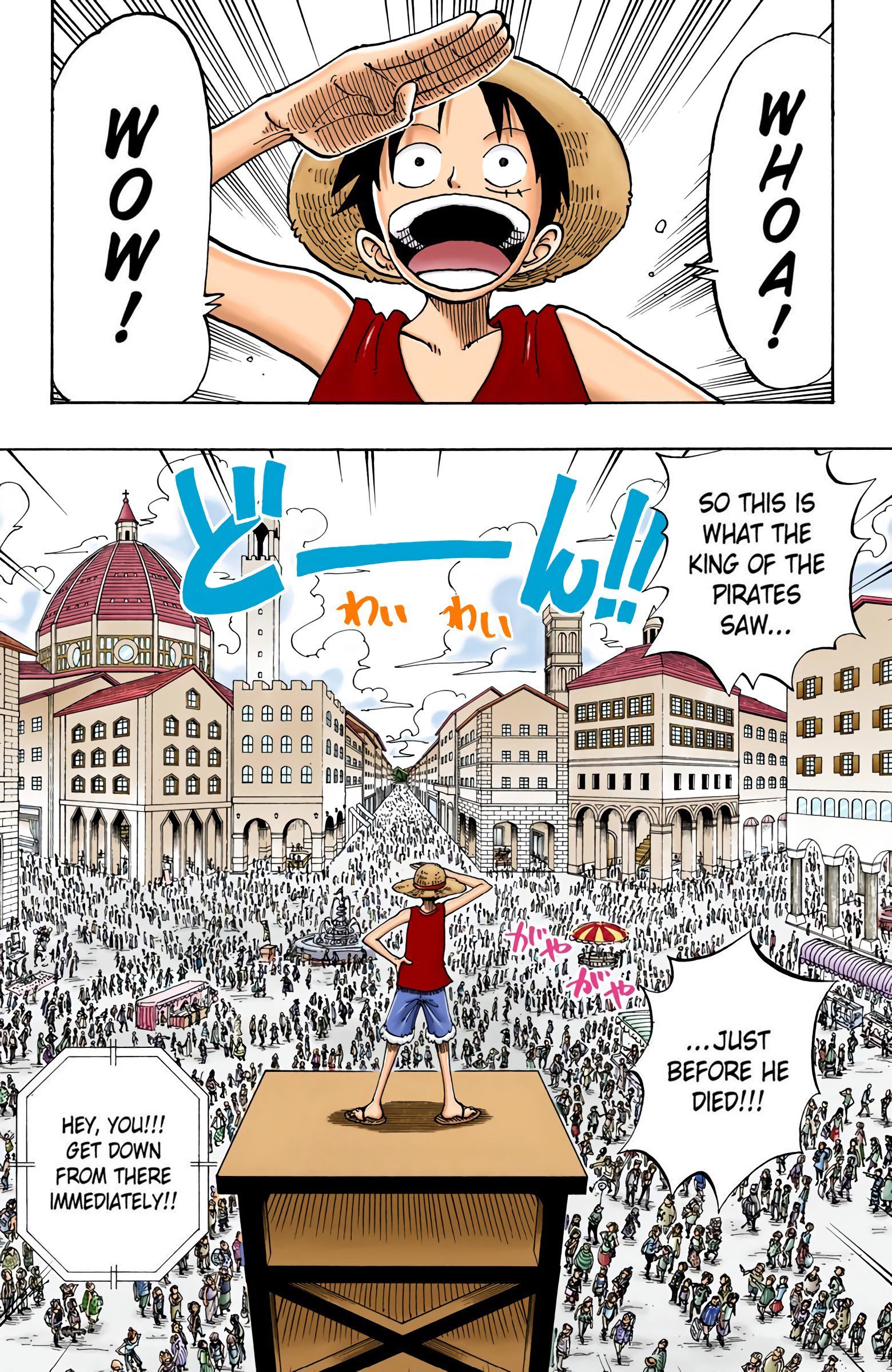 One Piece Colored Manga