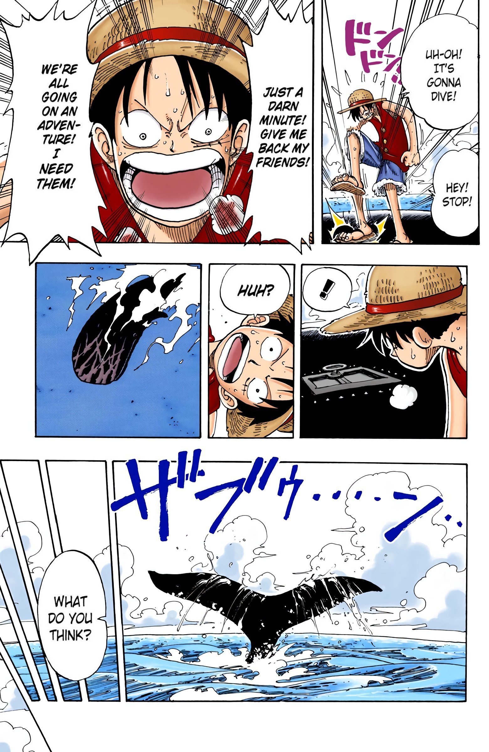 One Piece Colored Manga