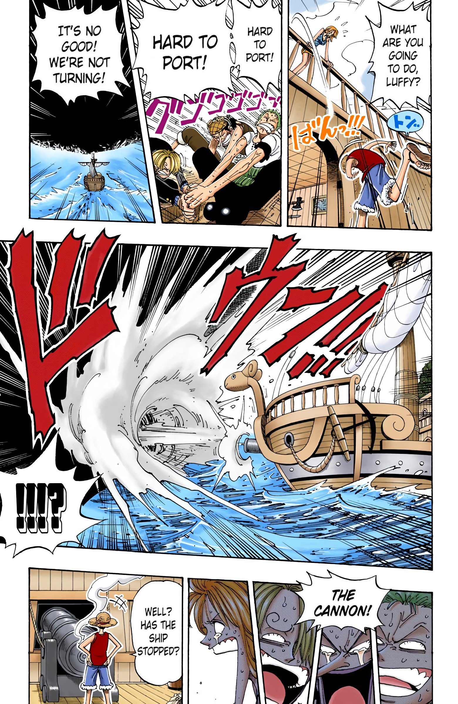 One Piece Colored Manga