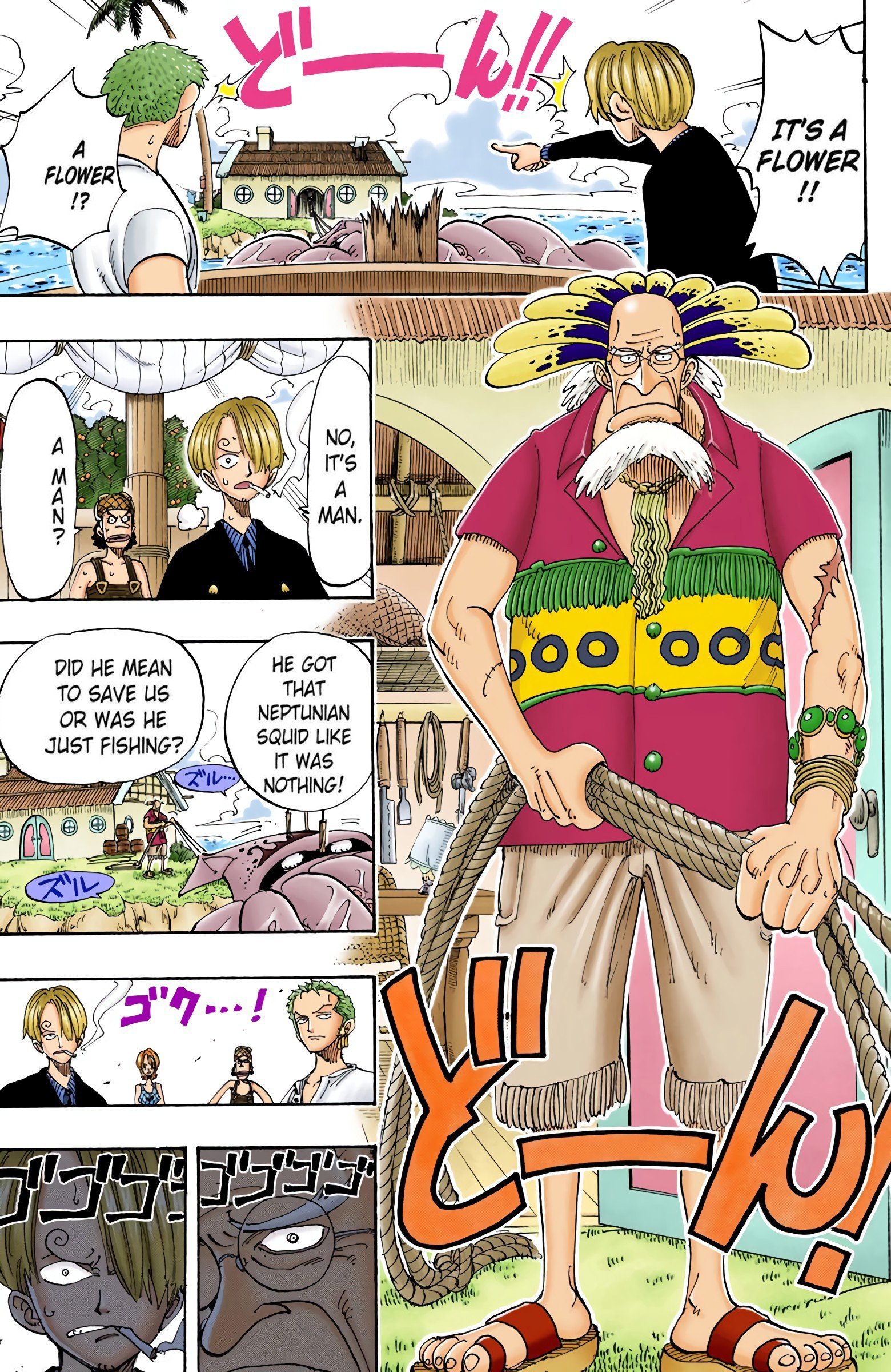 One Piece Colored Manga