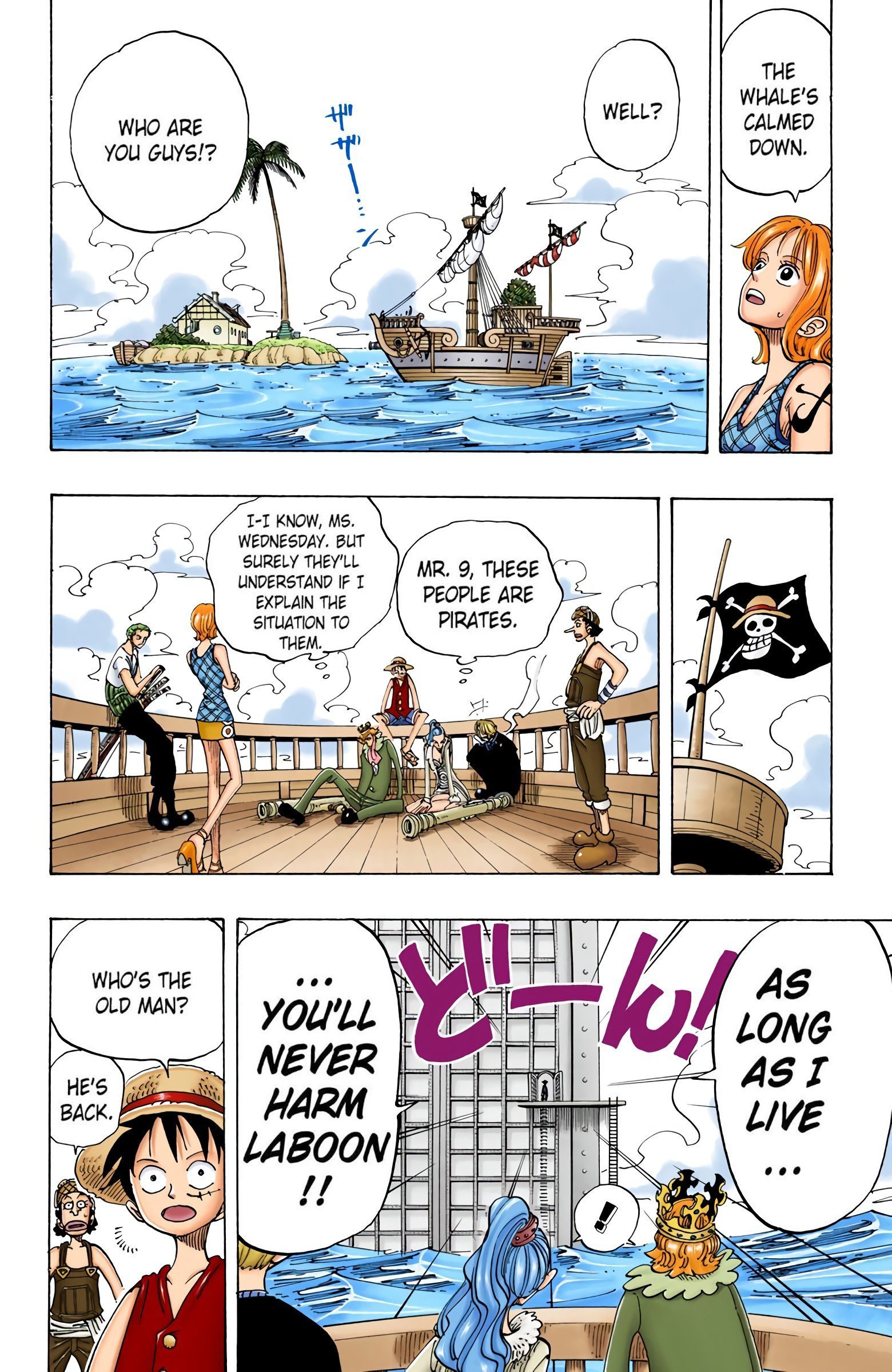 One Piece Colored Manga