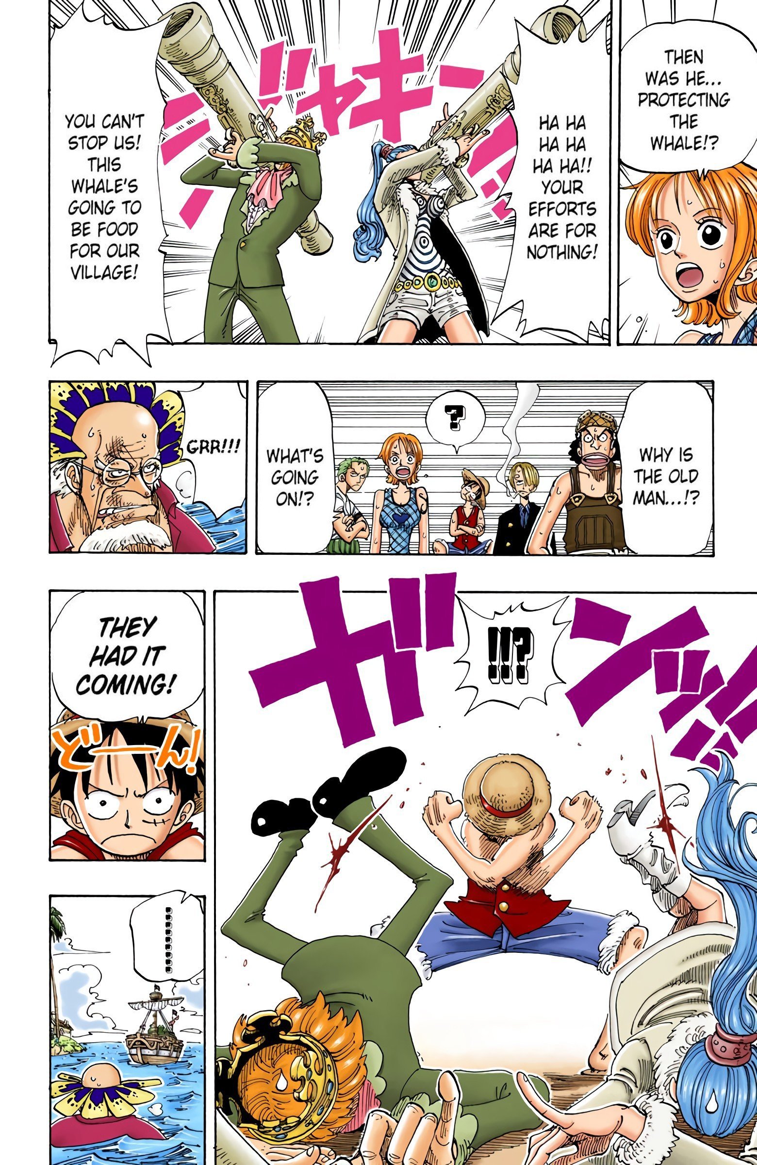 One Piece Colored Manga