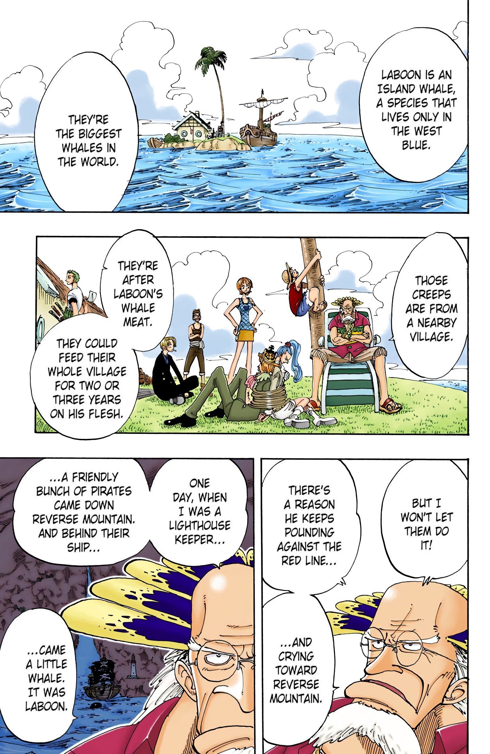 One Piece Colored Manga