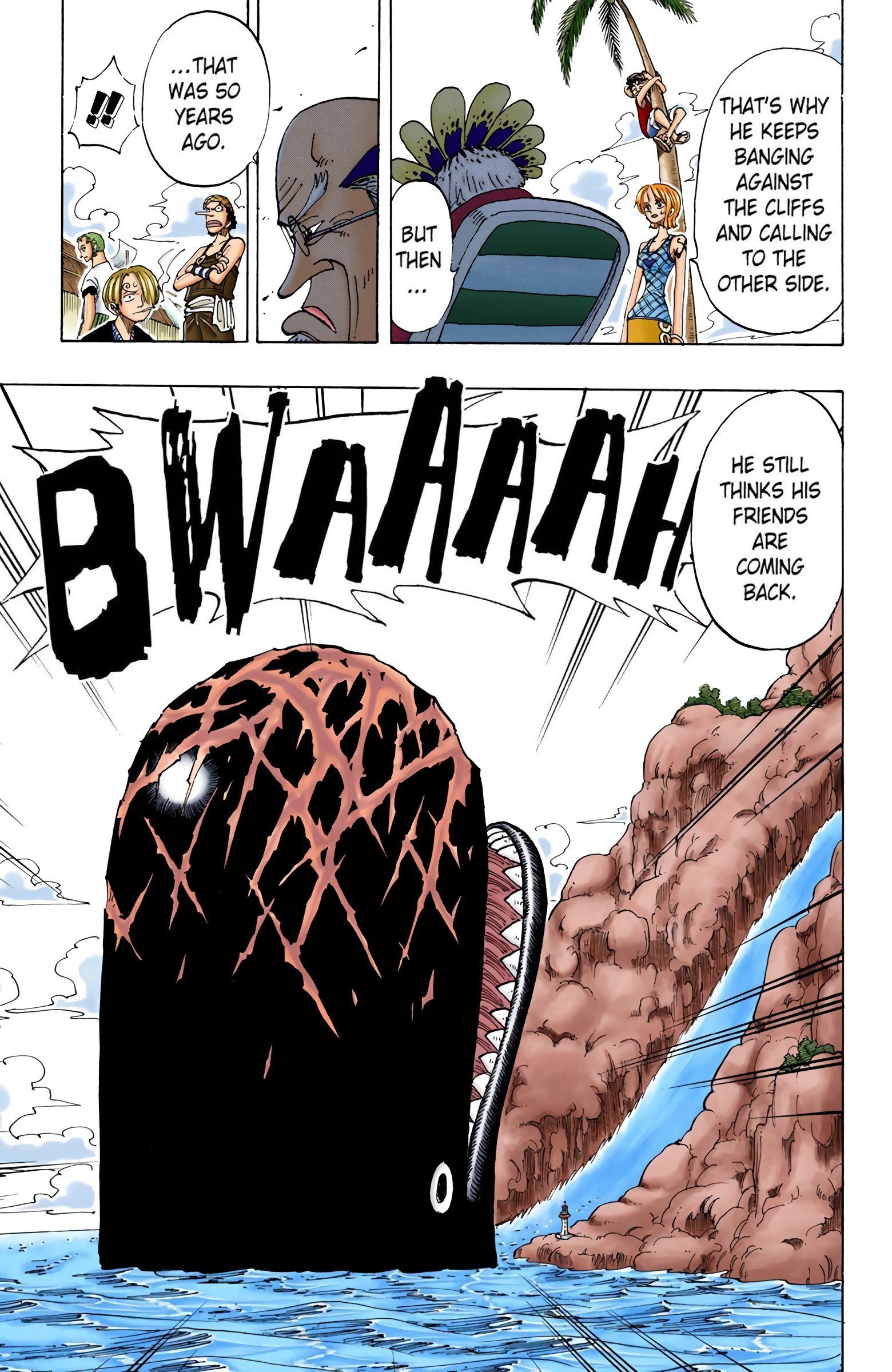 One Piece Colored Manga