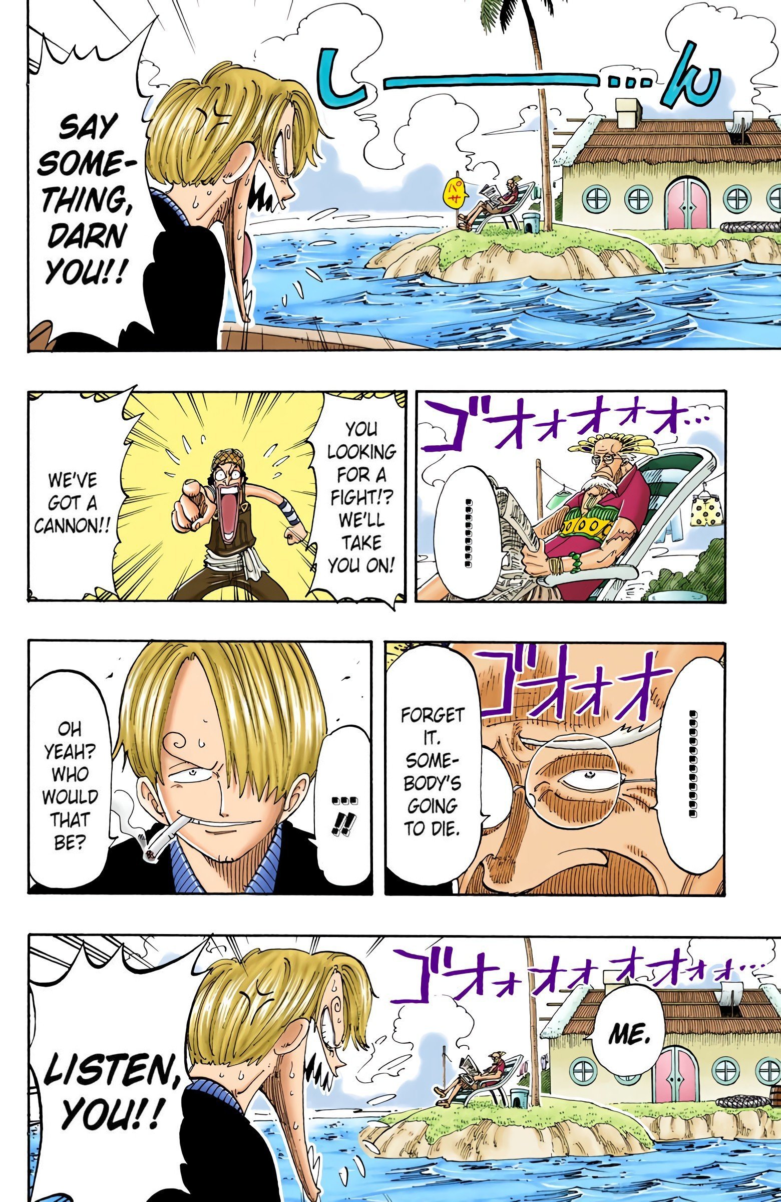 One Piece Colored Manga