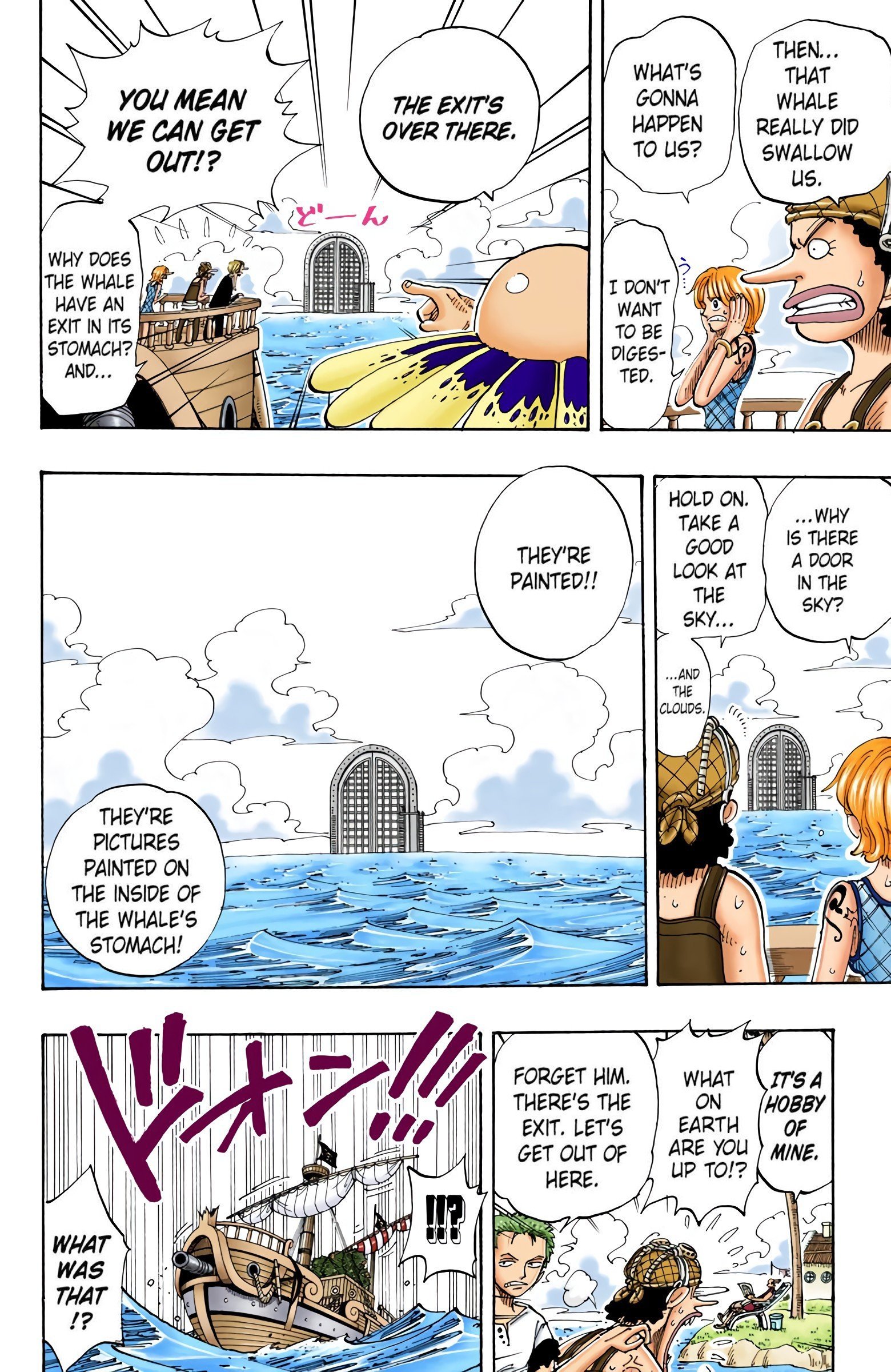 One Piece Colored Manga