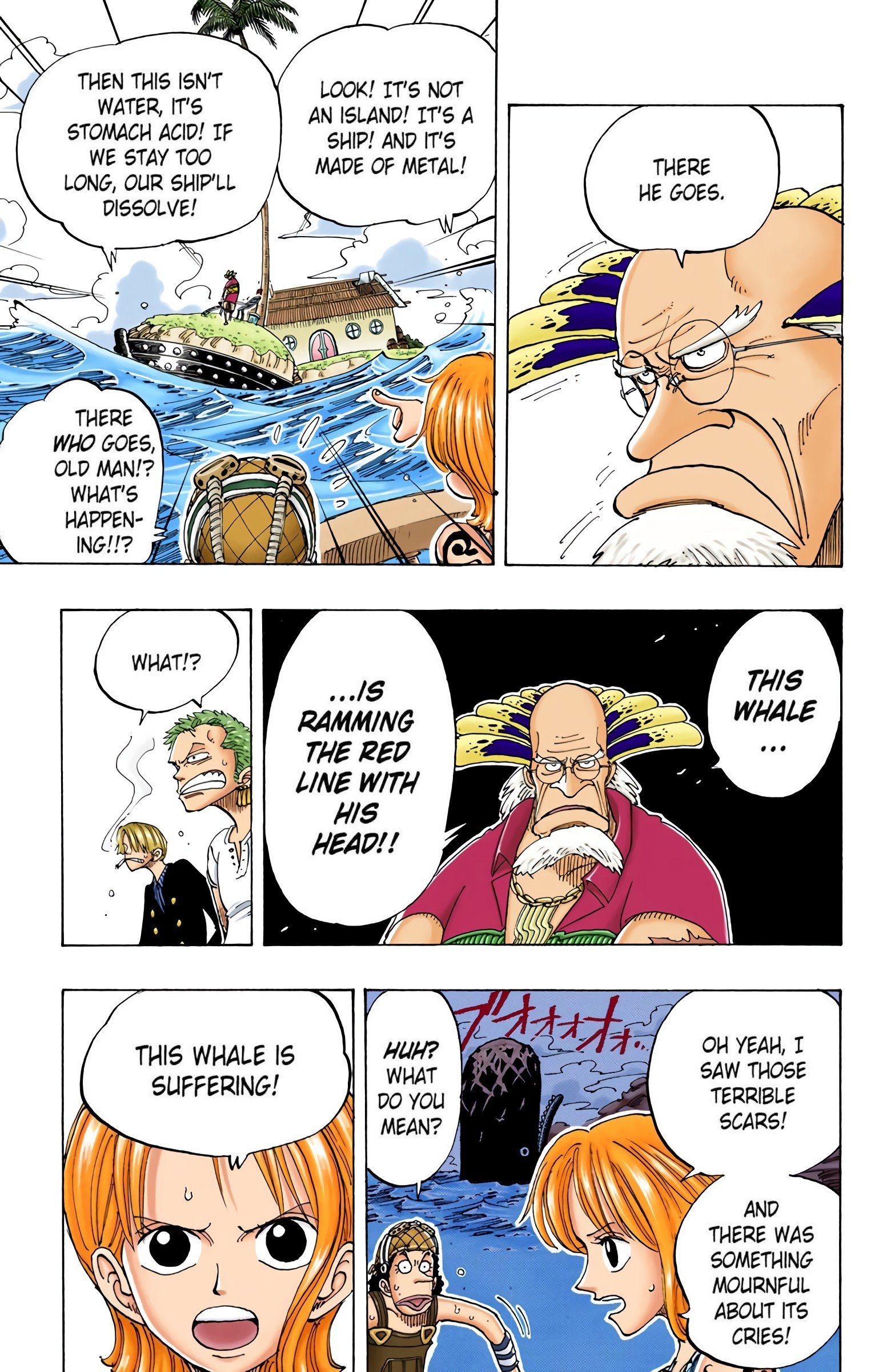 One Piece Colored Manga