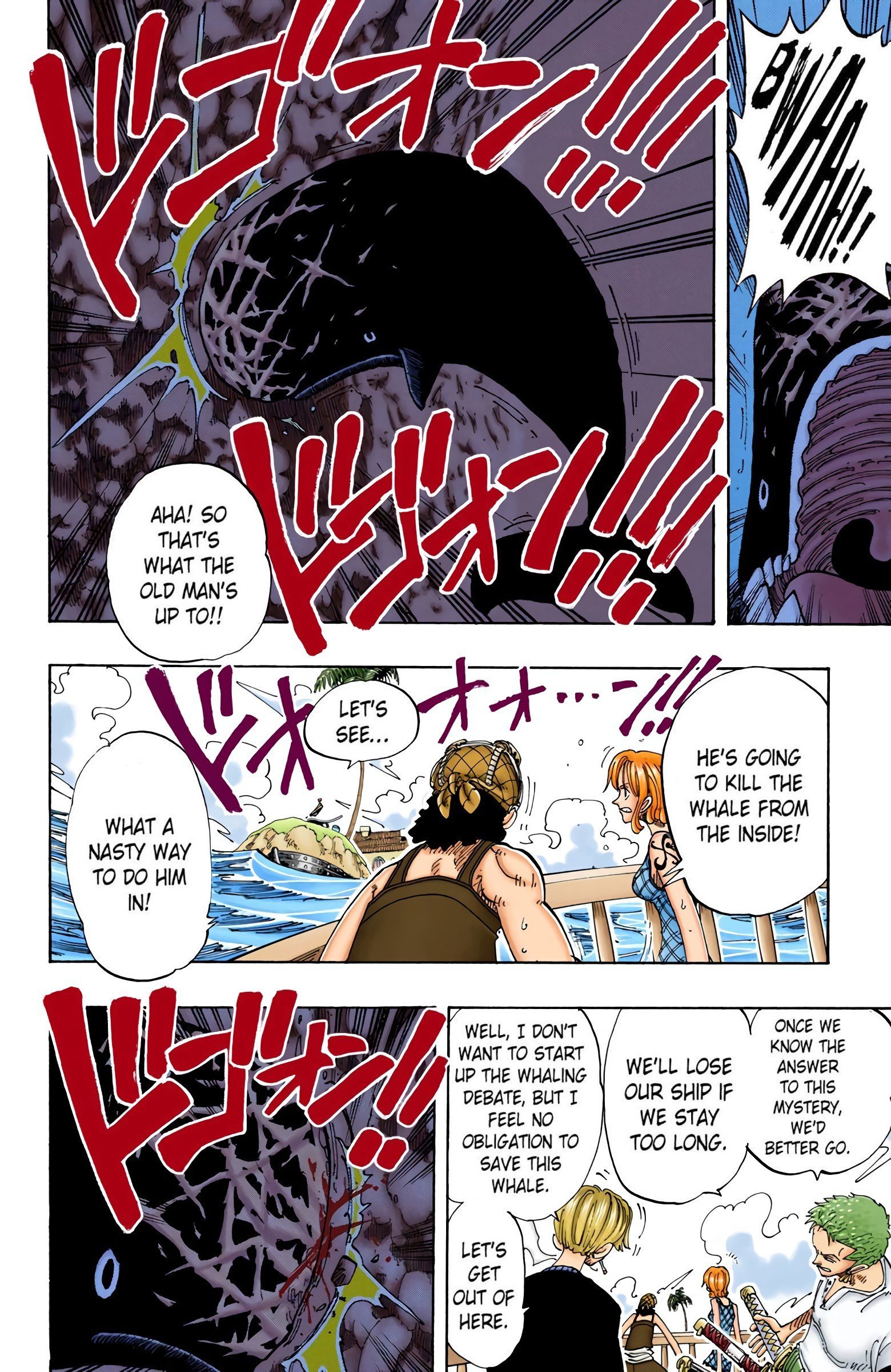 One Piece Colored Manga