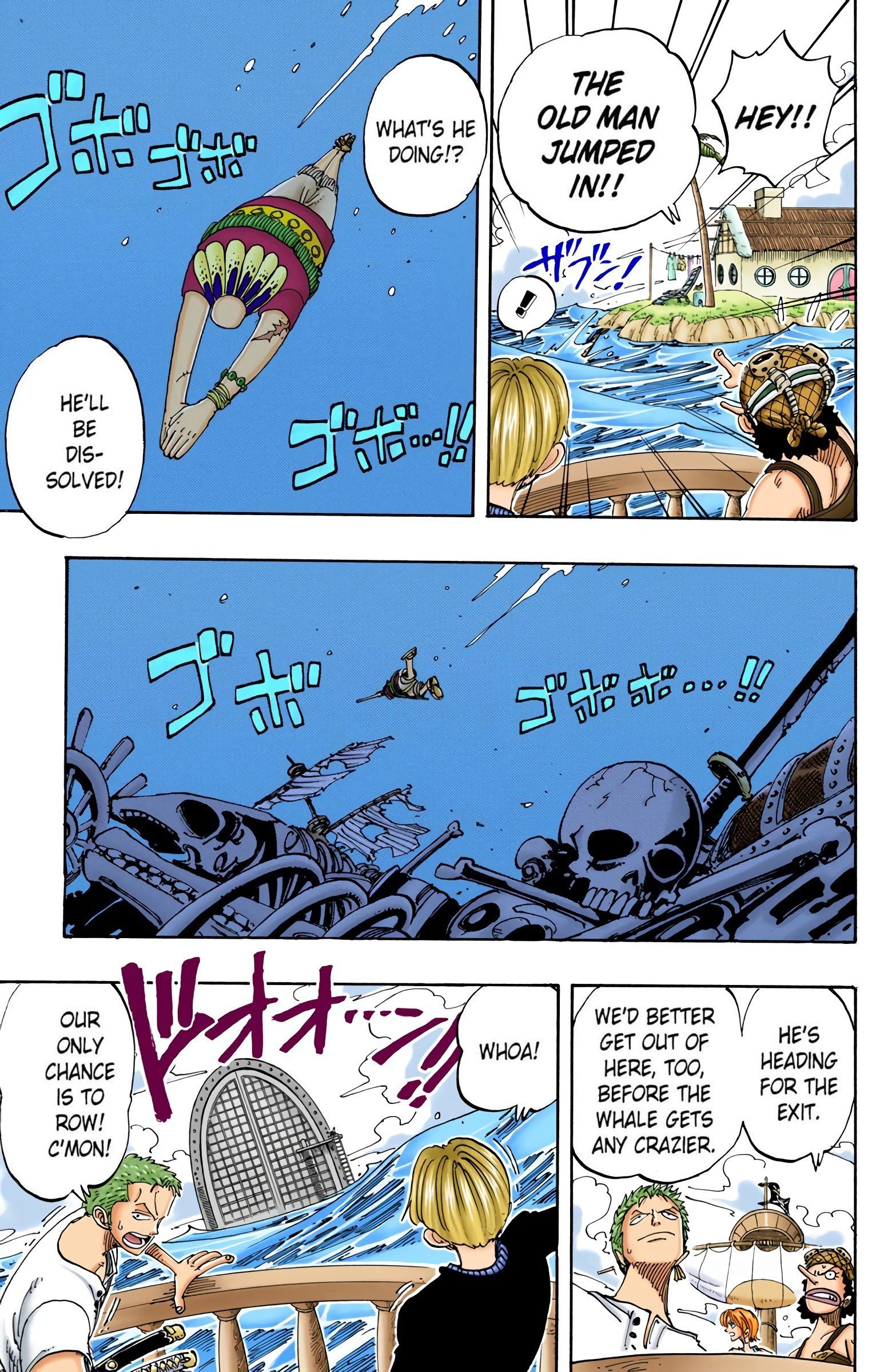 One Piece Colored Manga