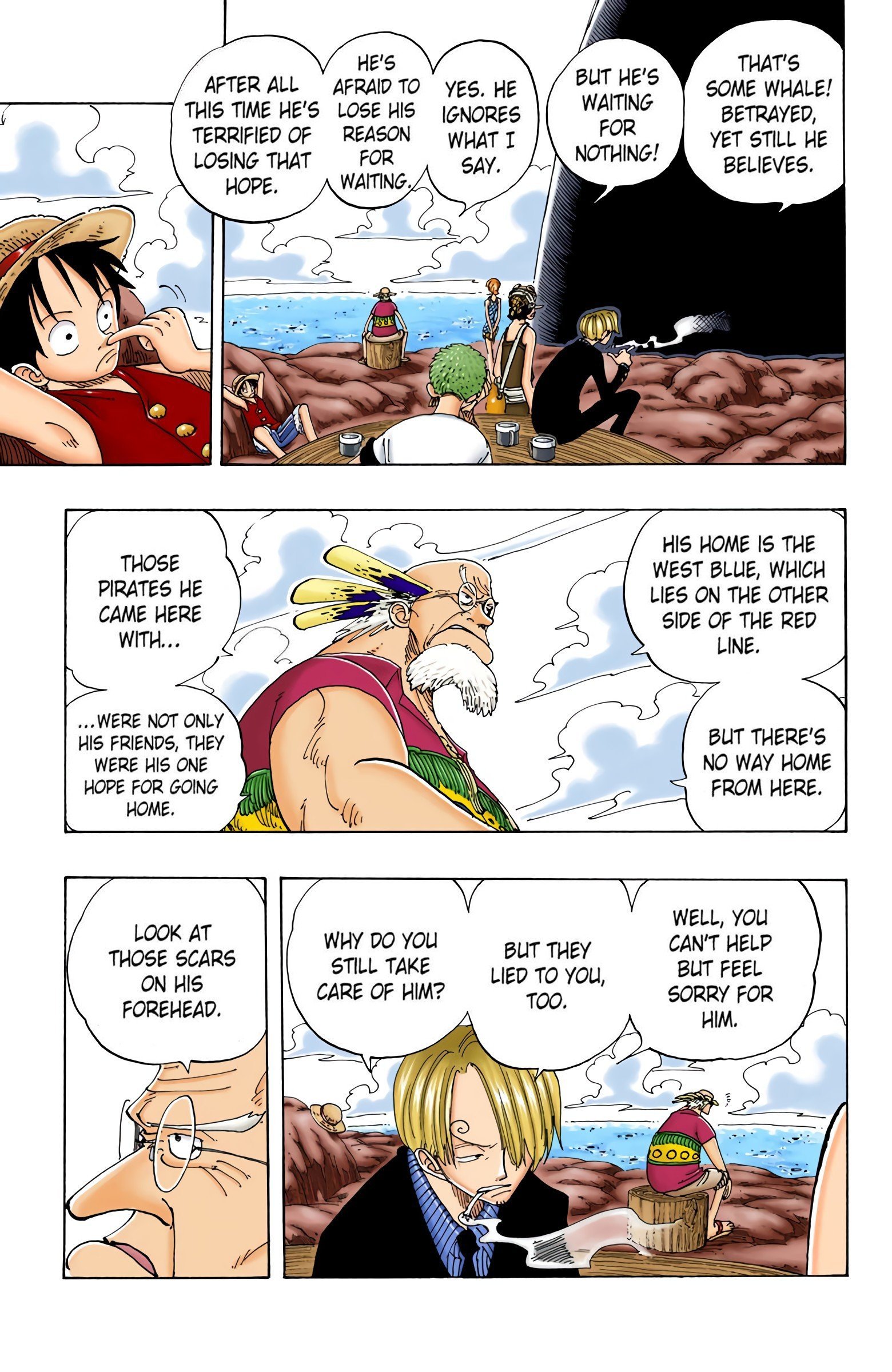 One Piece Colored Manga