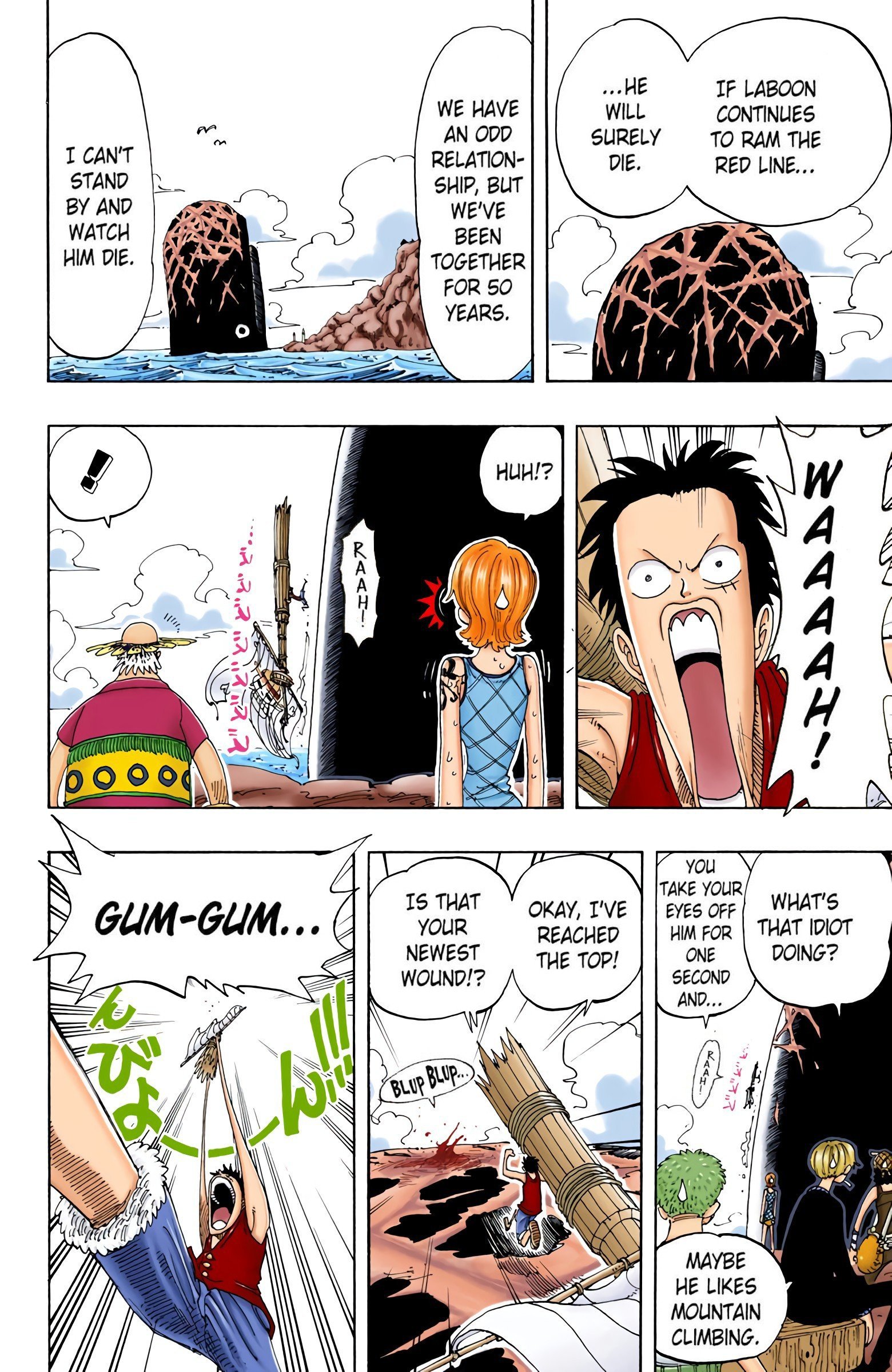 One Piece Colored Manga