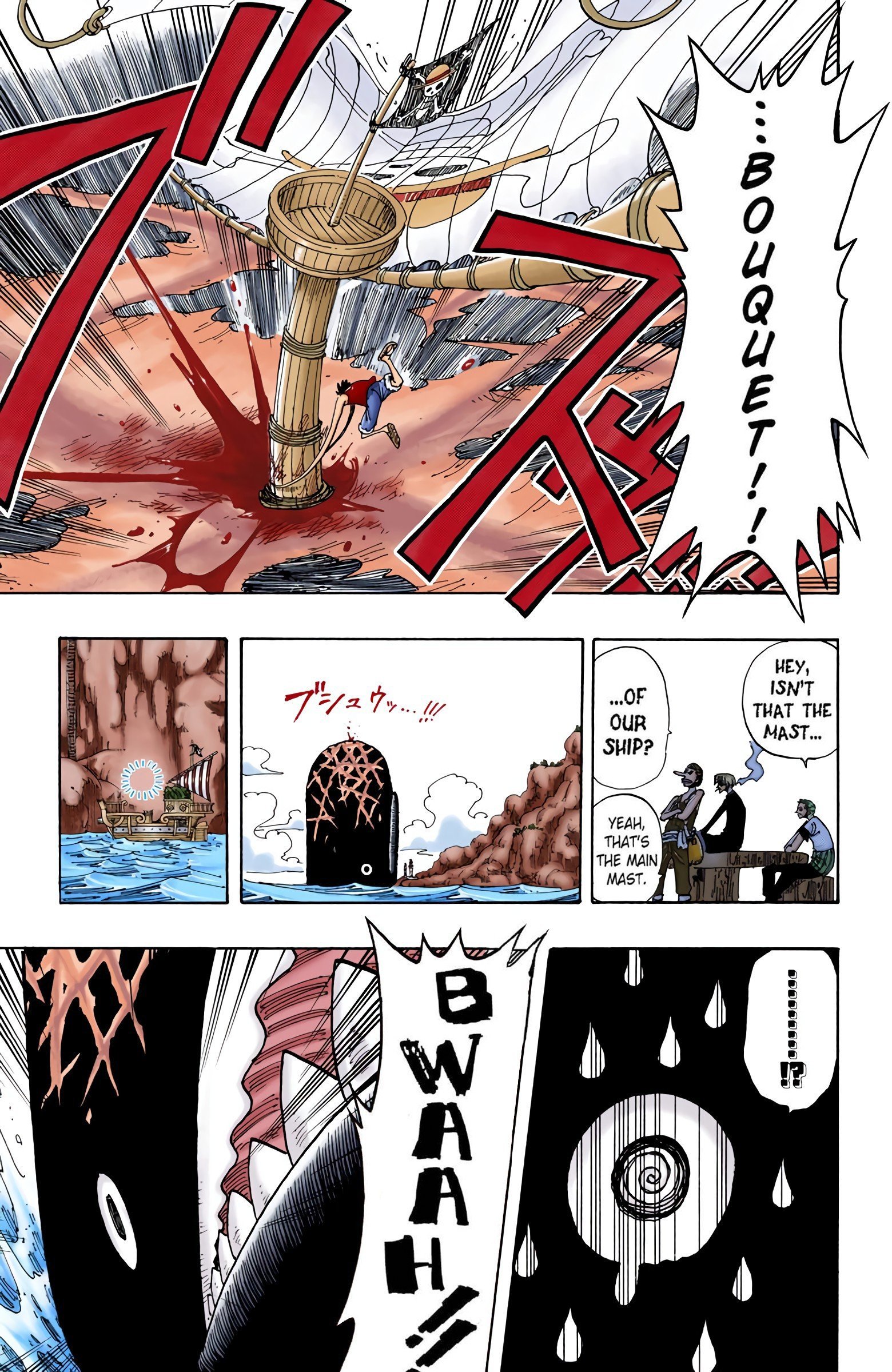 One Piece Colored Manga