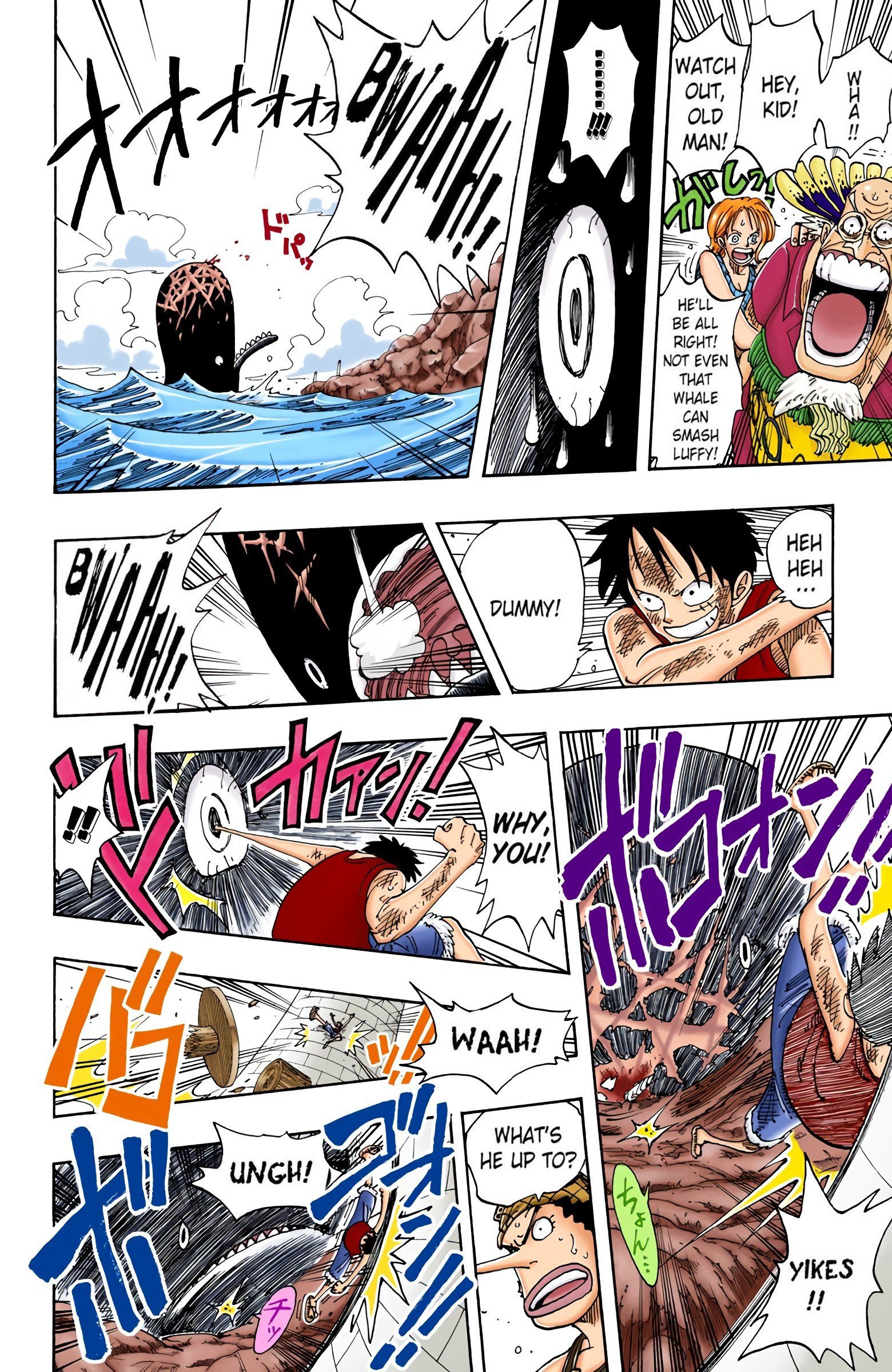 One Piece Colored Manga