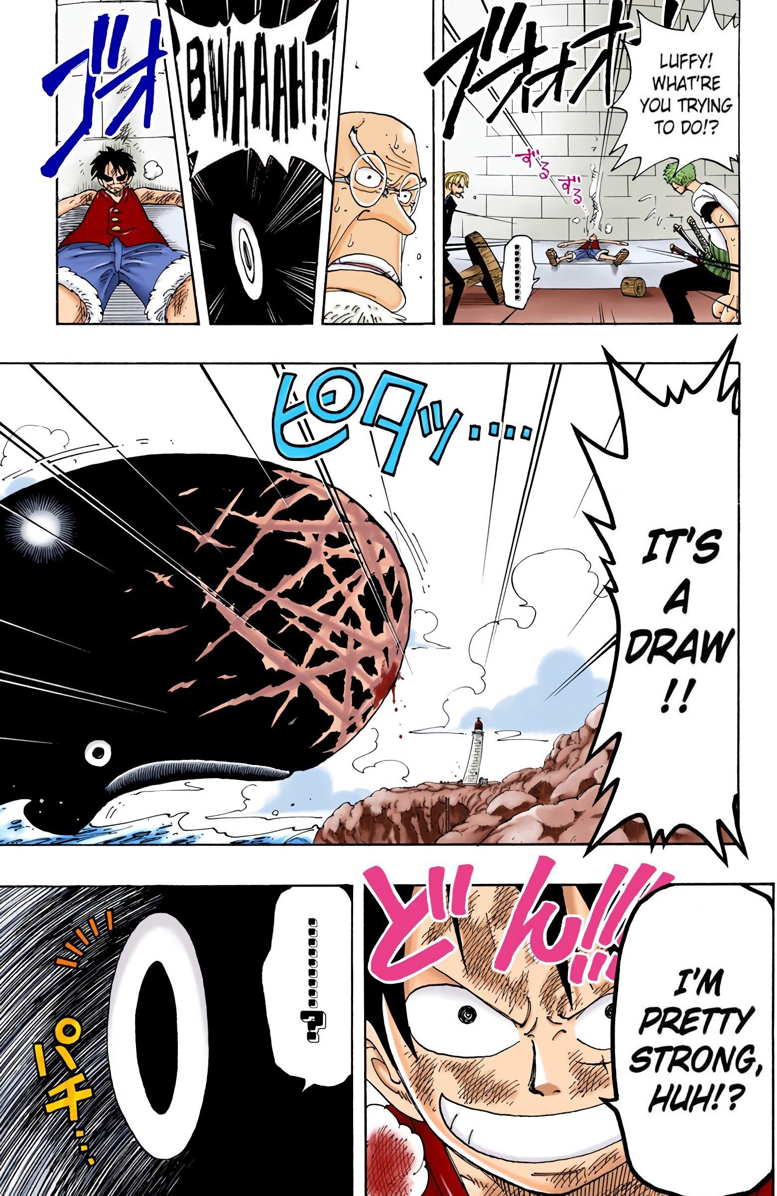 One Piece Colored Manga